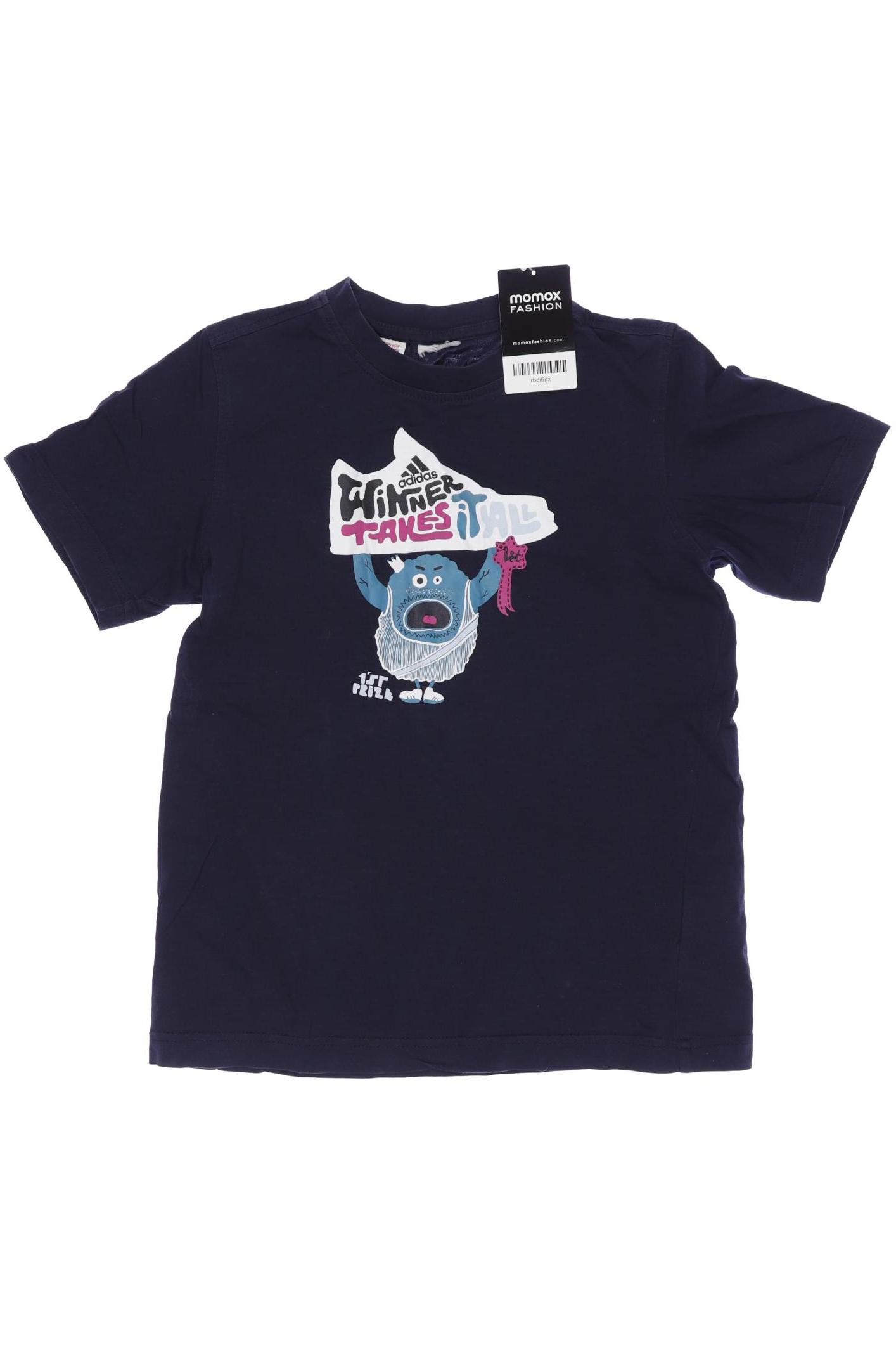 

adidas Herren T-Shirt, marineblau, Gr. 146