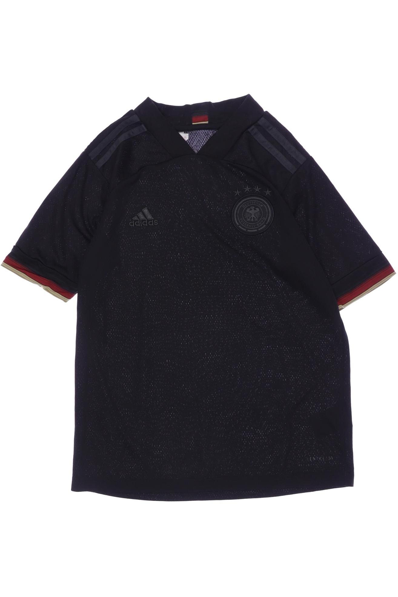 

adidas Jungen T-Shirt, schwarz, Gr. 152