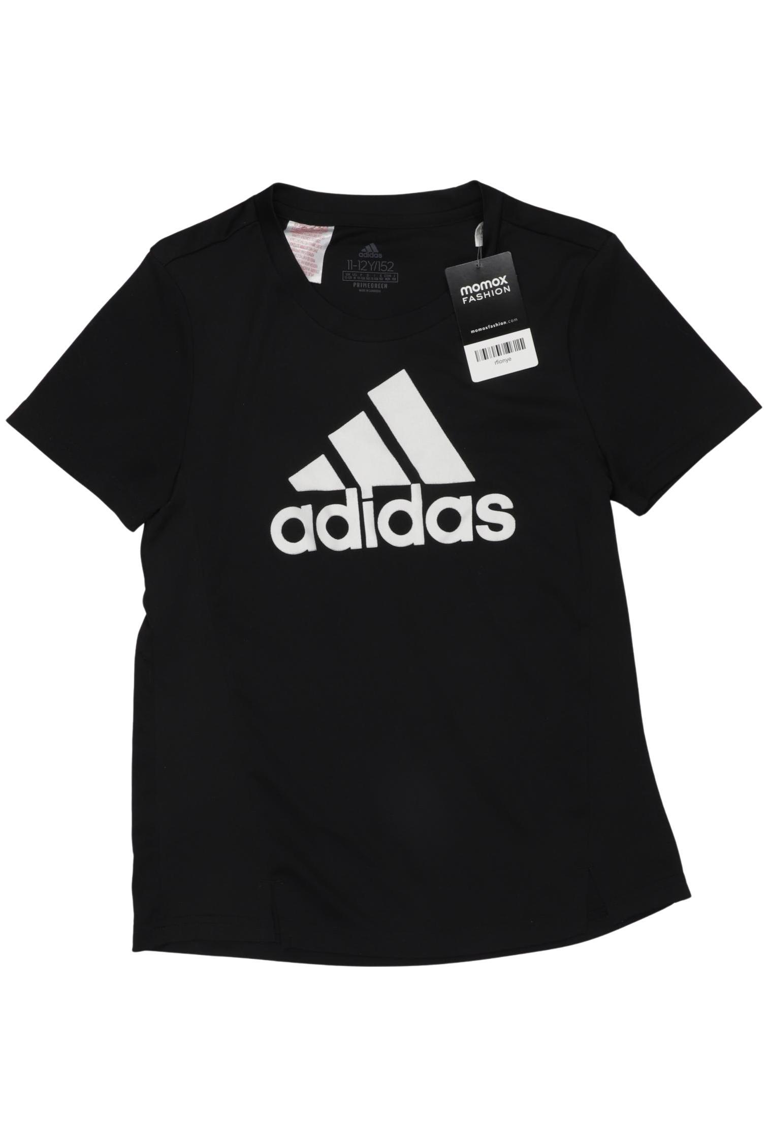 

adidas Herren T-Shirt, schwarz, Gr. 152