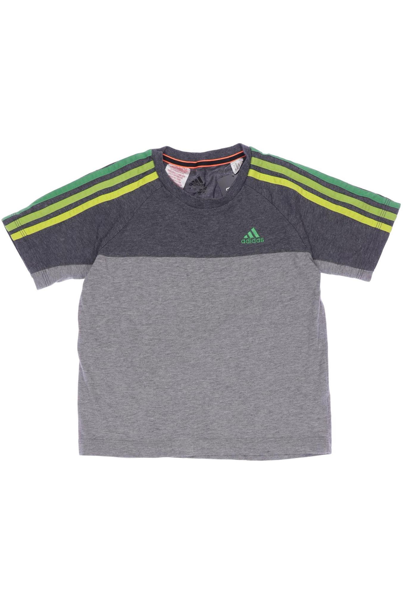 

adidas Herren T-Shirt, grau, Gr. 128