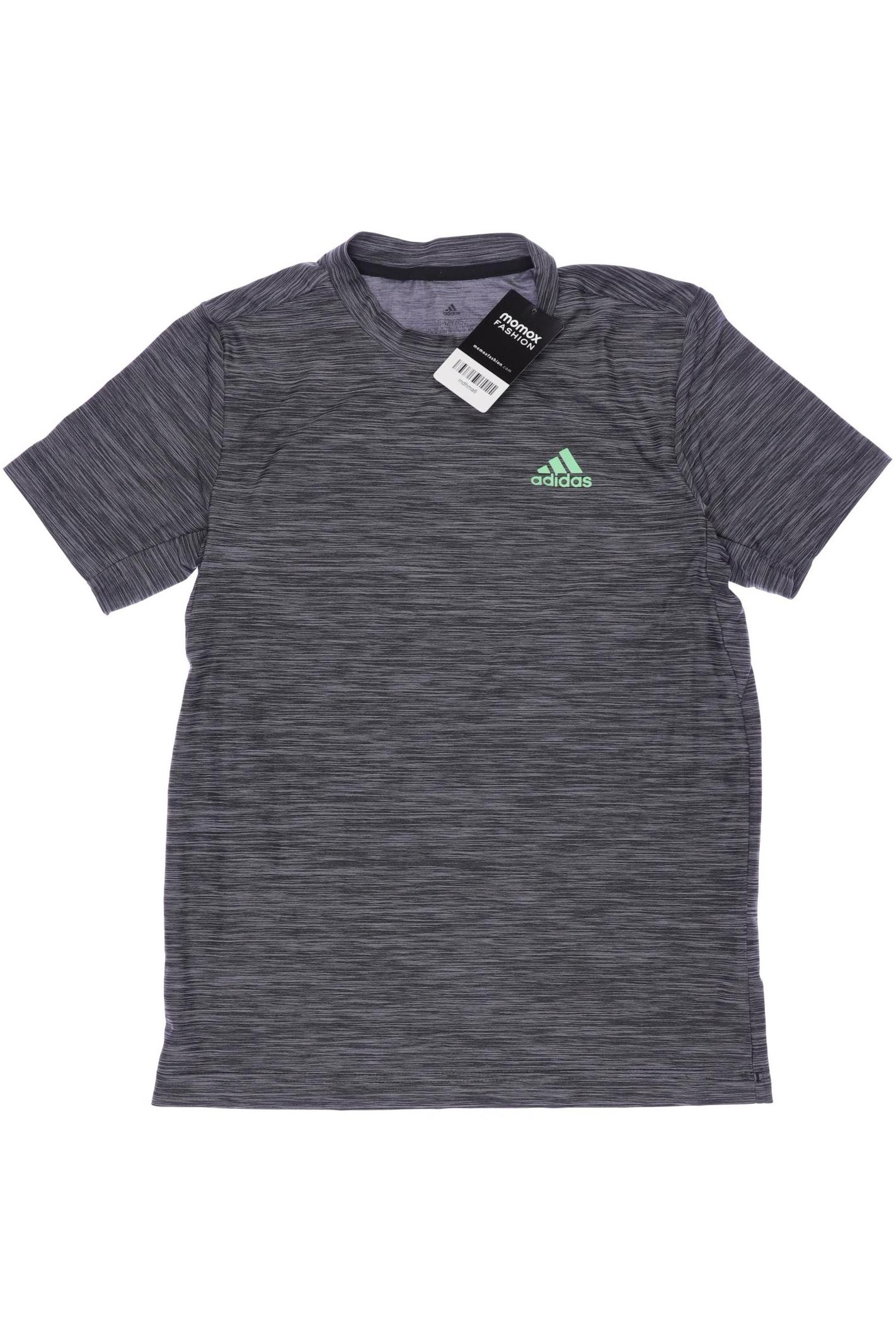 

adidas Herren T-Shirt, grau, Gr. 152