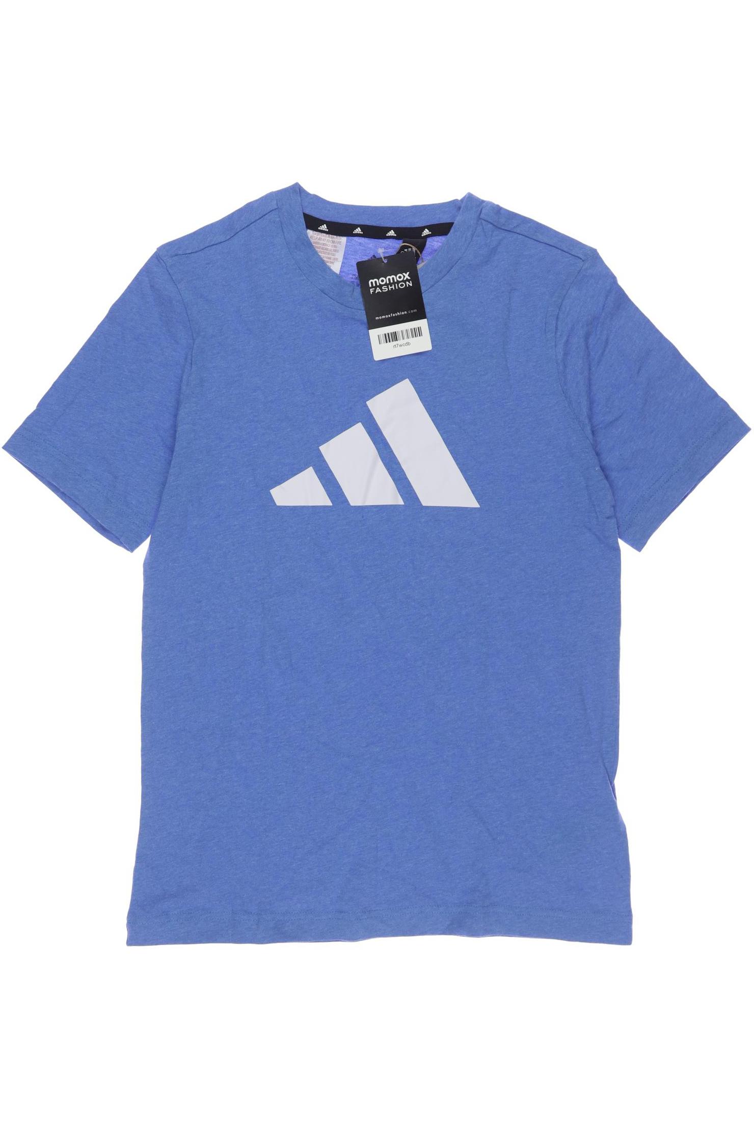 

adidas Herren T-Shirt, blau, Gr. 152