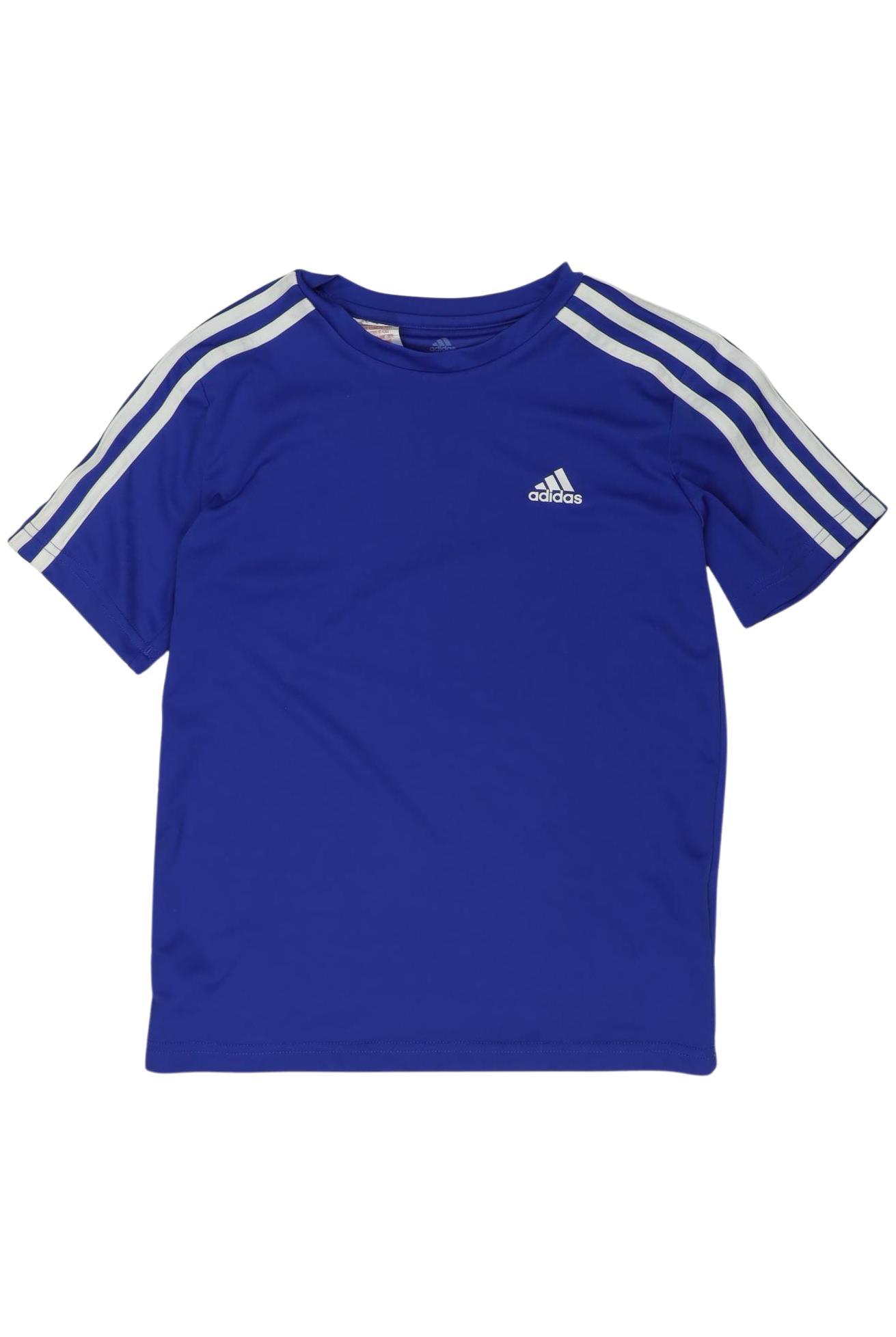 

adidas Jungen T-Shirt, blau, Gr. 140