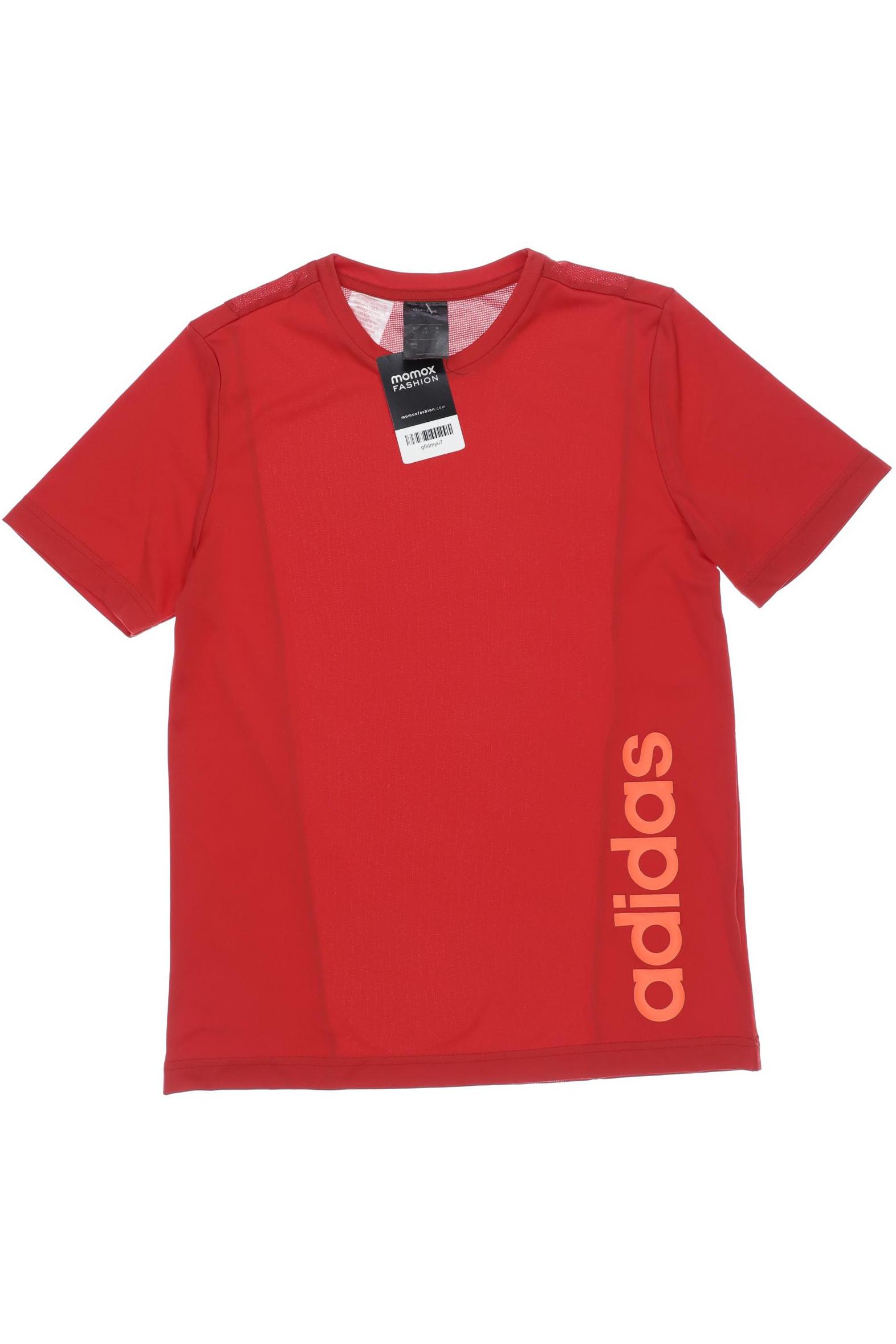

adidas Herren T-Shirt, rot, Gr. 164