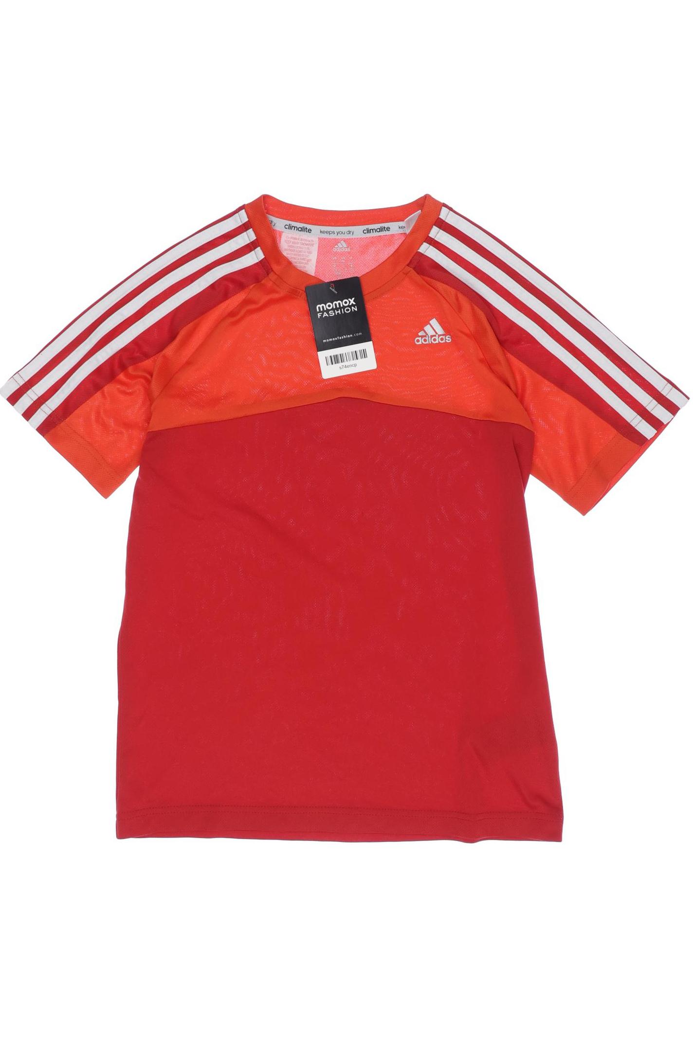 

adidas Herren T-Shirt, rot, Gr. 152