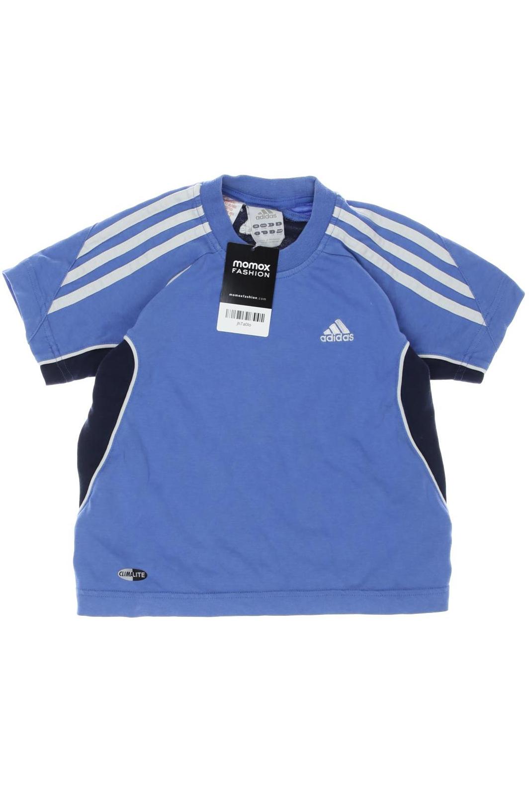 

adidas Jungen T-Shirt, blau, Gr. 110