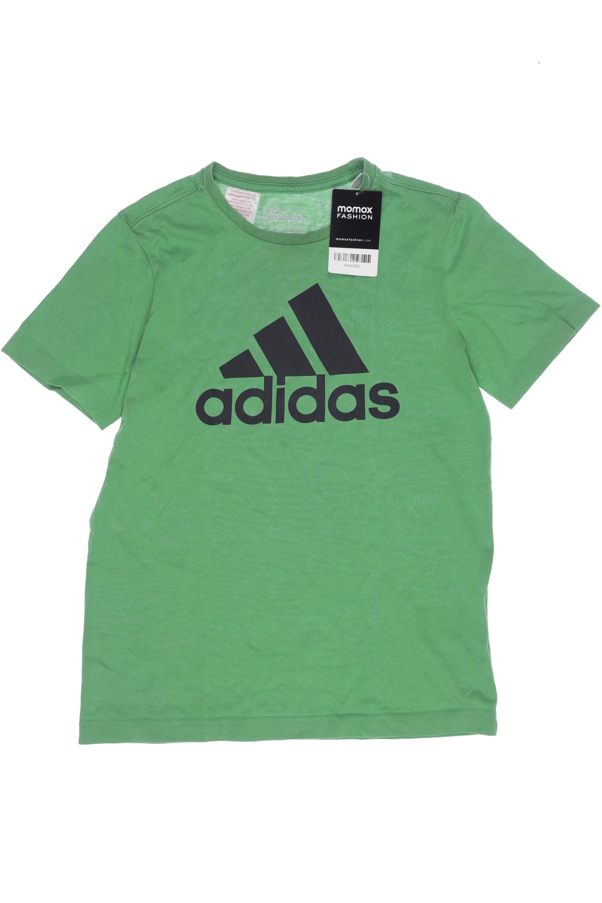 

adidas Herren T-Shirt, grün, Gr. 152