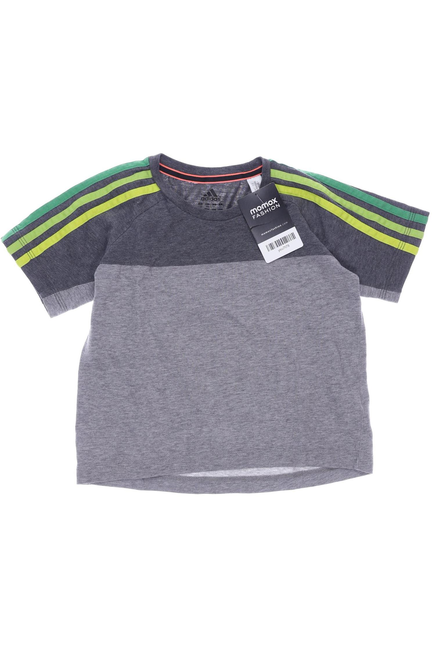 

adidas Herren T-Shirt, grau, Gr. 116