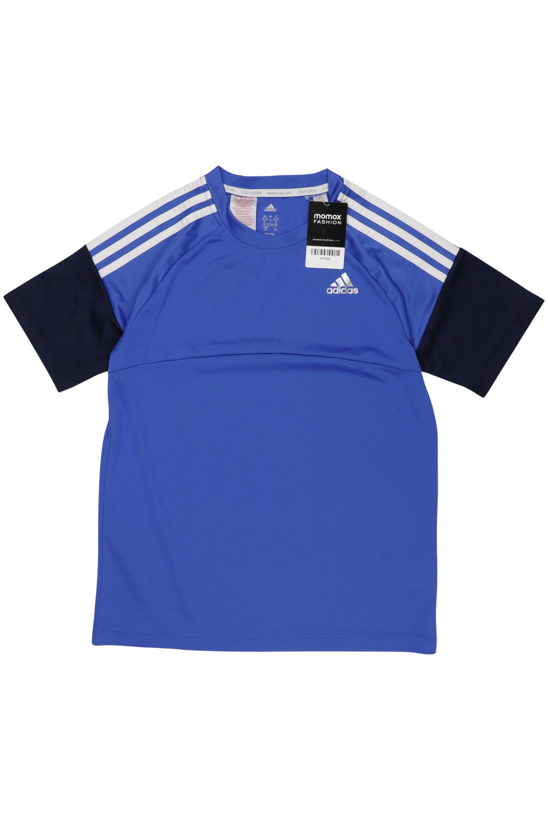 

adidas Herren T-Shirt, blau, Gr. 164