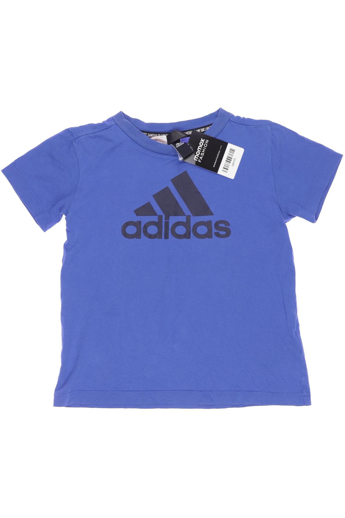 

adidas Herren T-Shirt, blau, Gr. 128