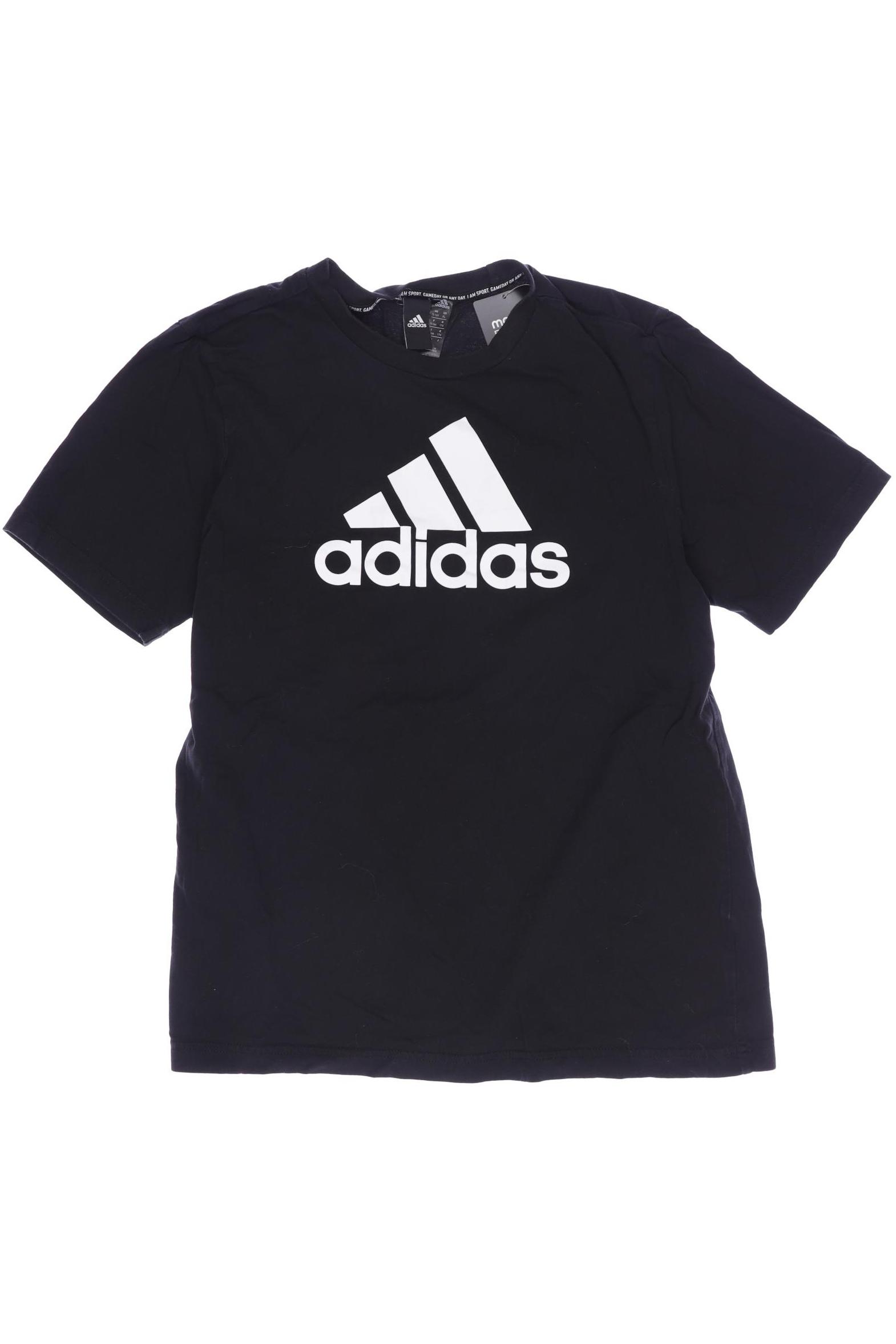 

adidas Herren T-Shirt, schwarz, Gr. 176