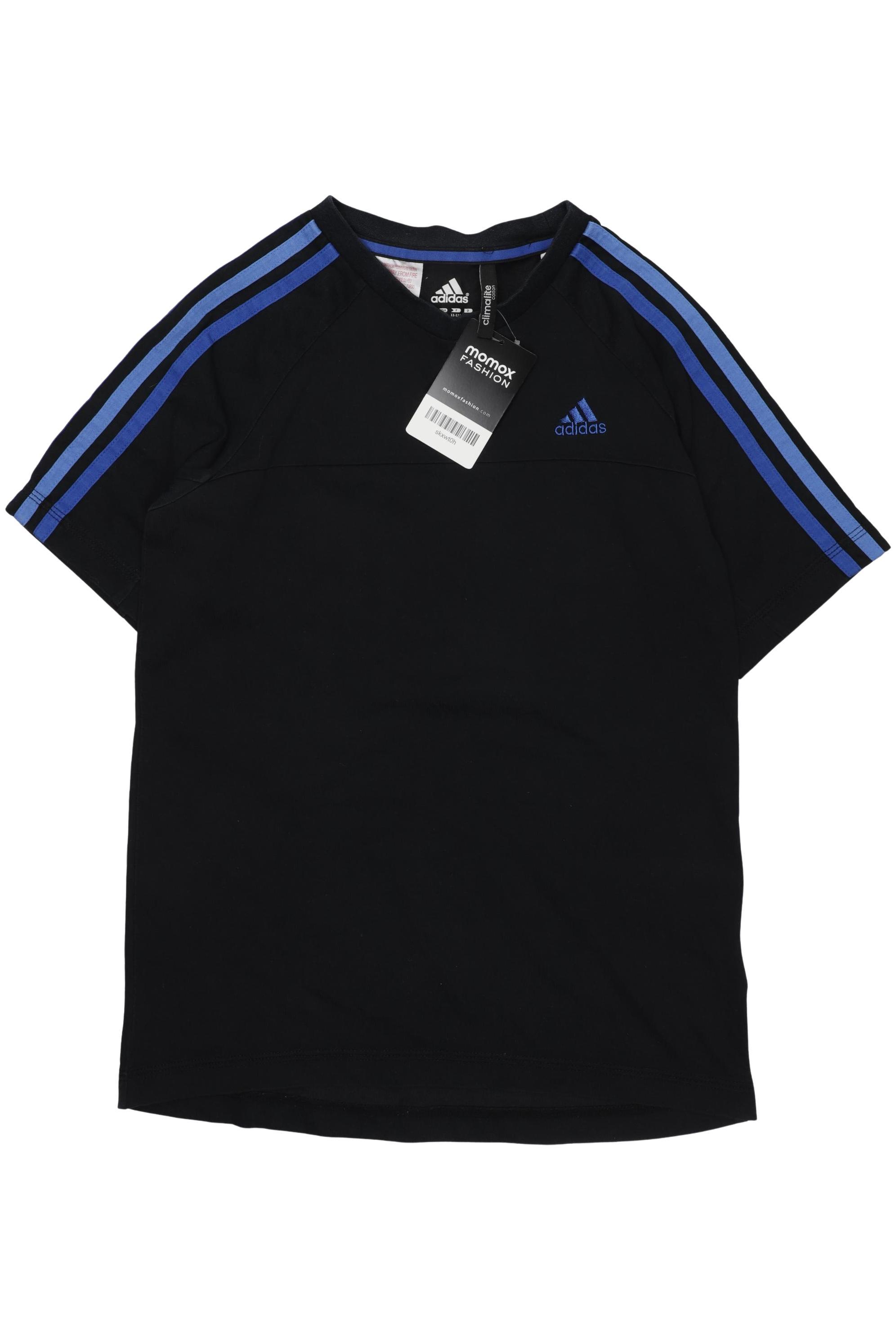 

adidas Herren T-Shirt, schwarz, Gr. 152