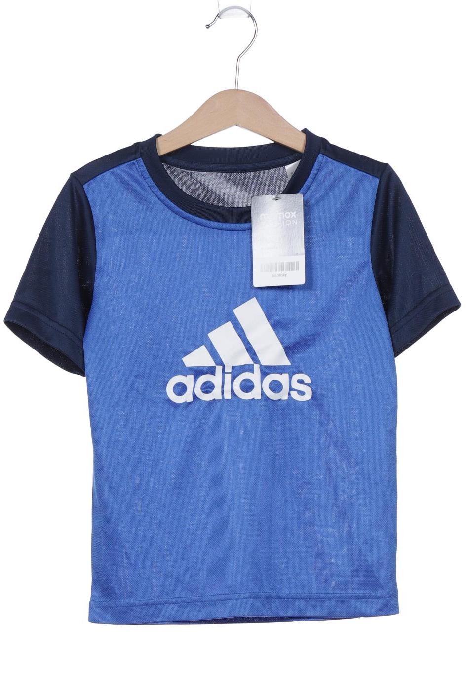 

adidas Herren T-Shirt, blau, Gr. 116