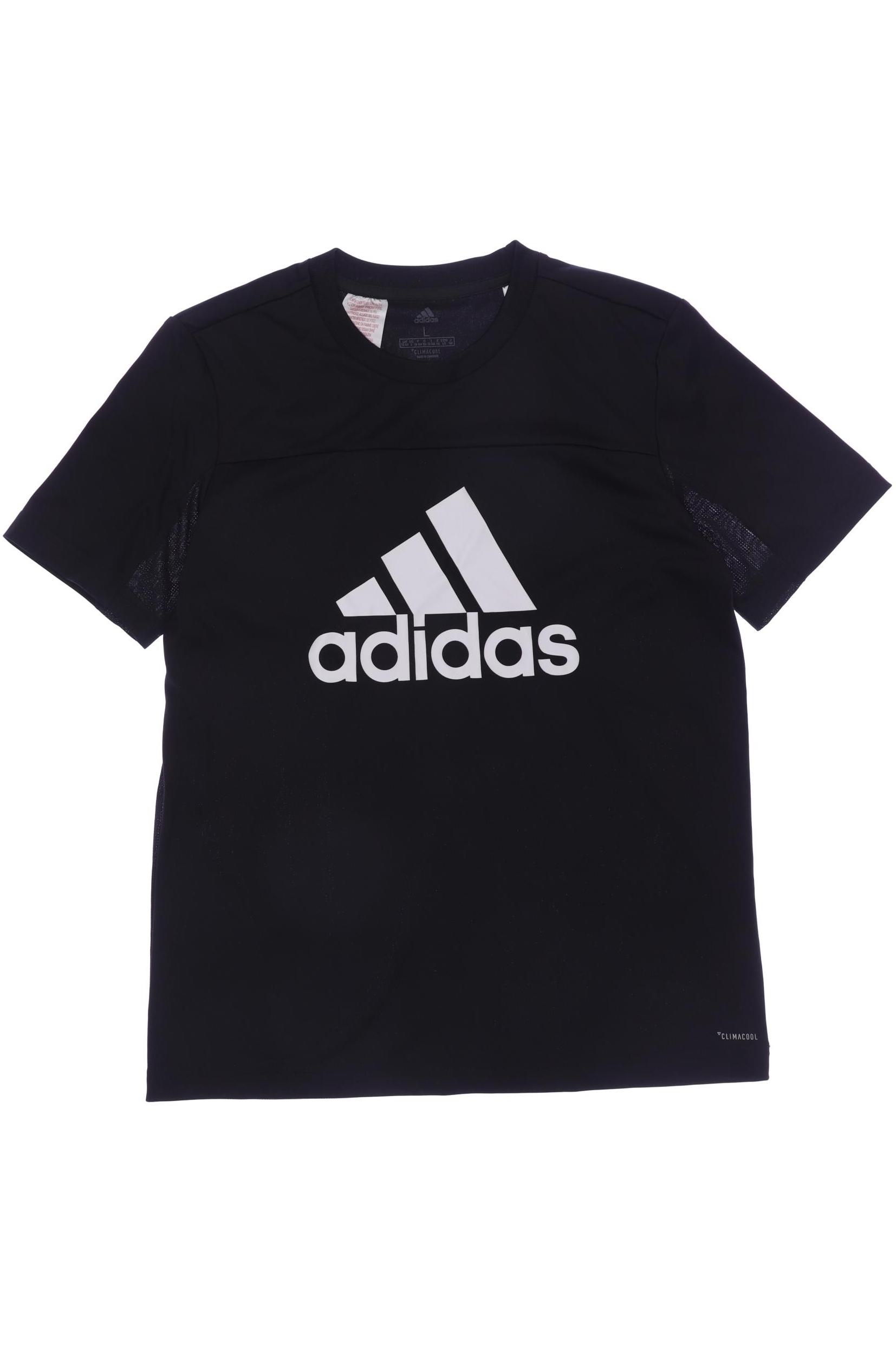 

adidas Herren T-Shirt, schwarz, Gr. 164