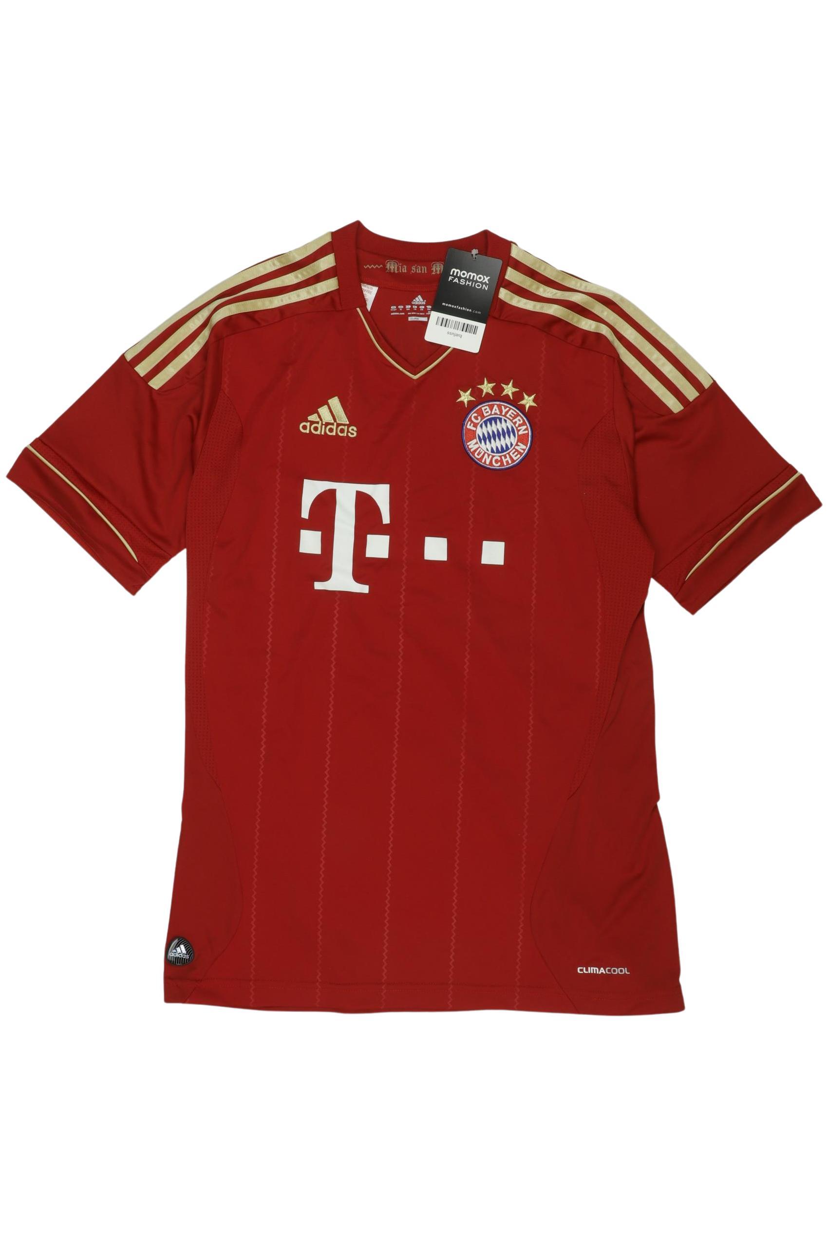 

adidas Herren T-Shirt, rot, Gr. 176
