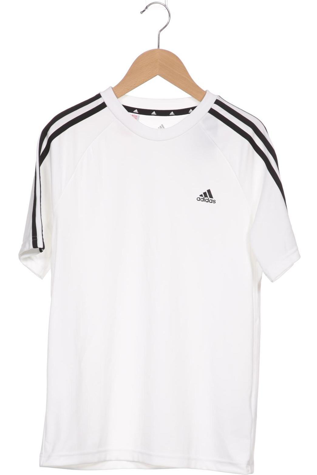 

adidas Herren T-Shirt, weiß, Gr. 164