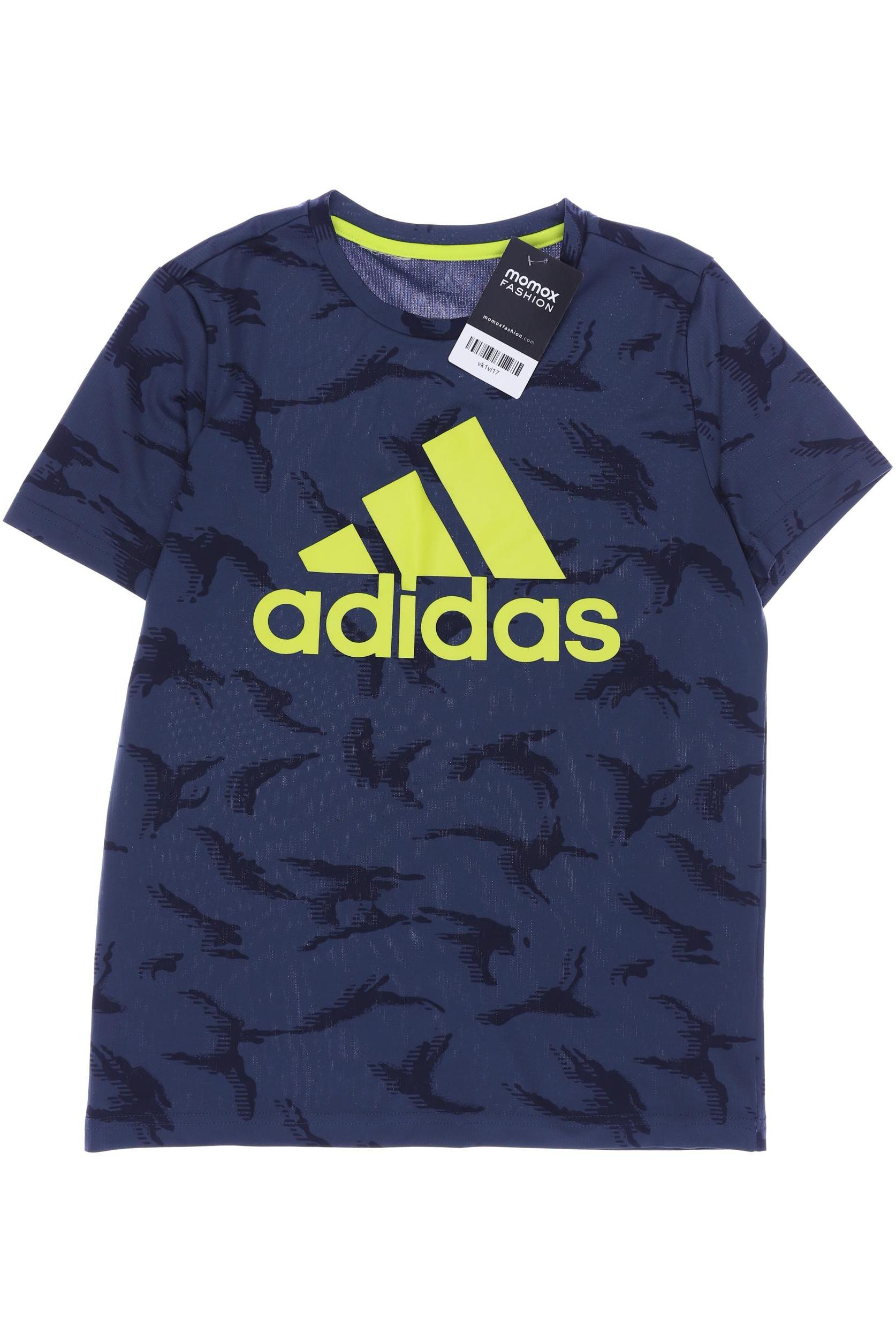 

adidas Herren T-Shirt, marineblau, Gr. 152