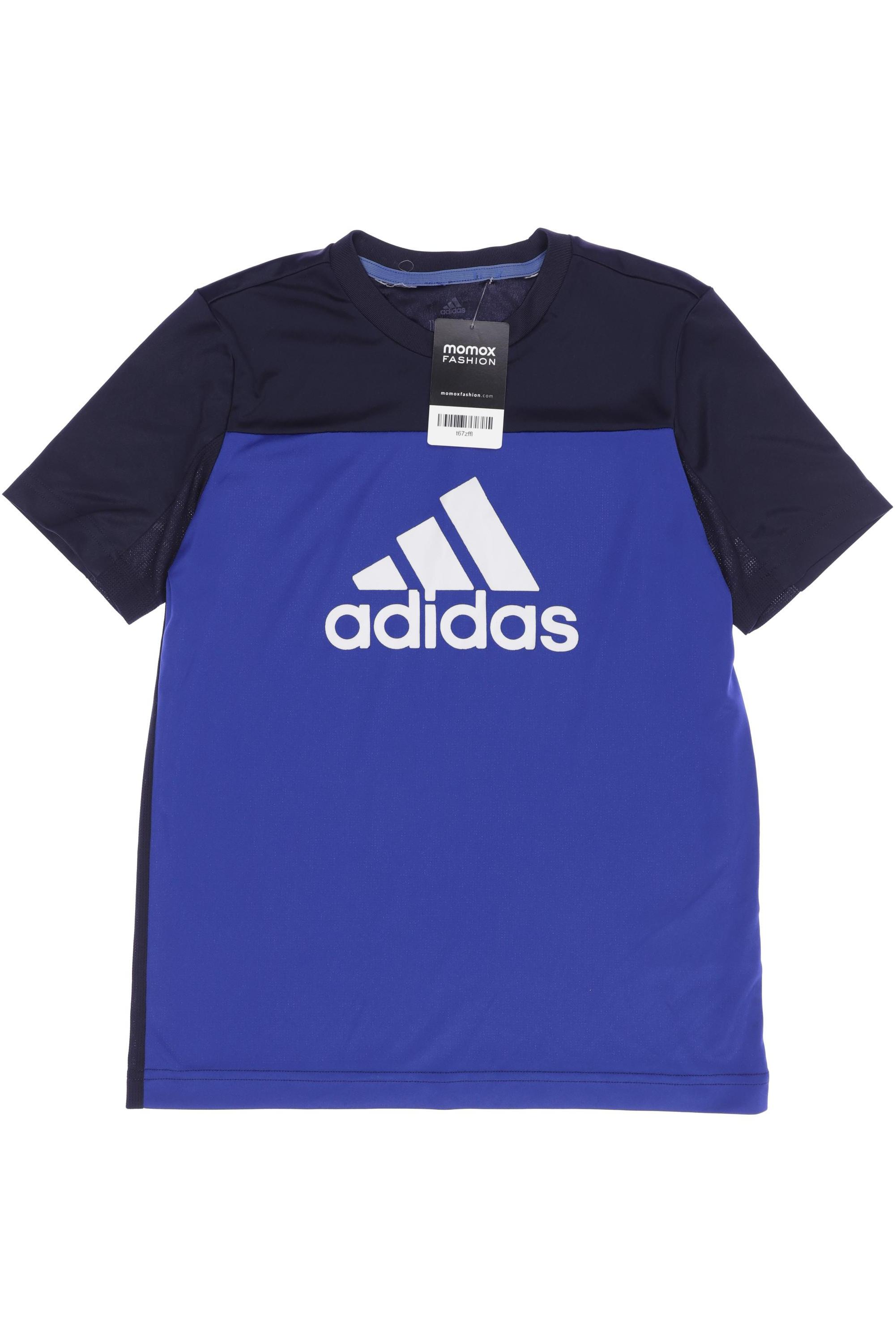 

adidas Herren T-Shirt, marineblau, Gr. 152