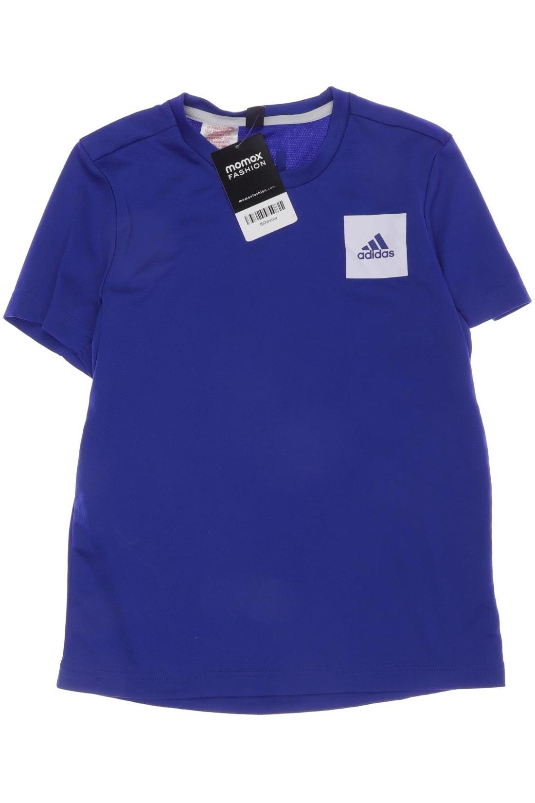 

adidas Herren T-Shirt, blau, Gr. 140