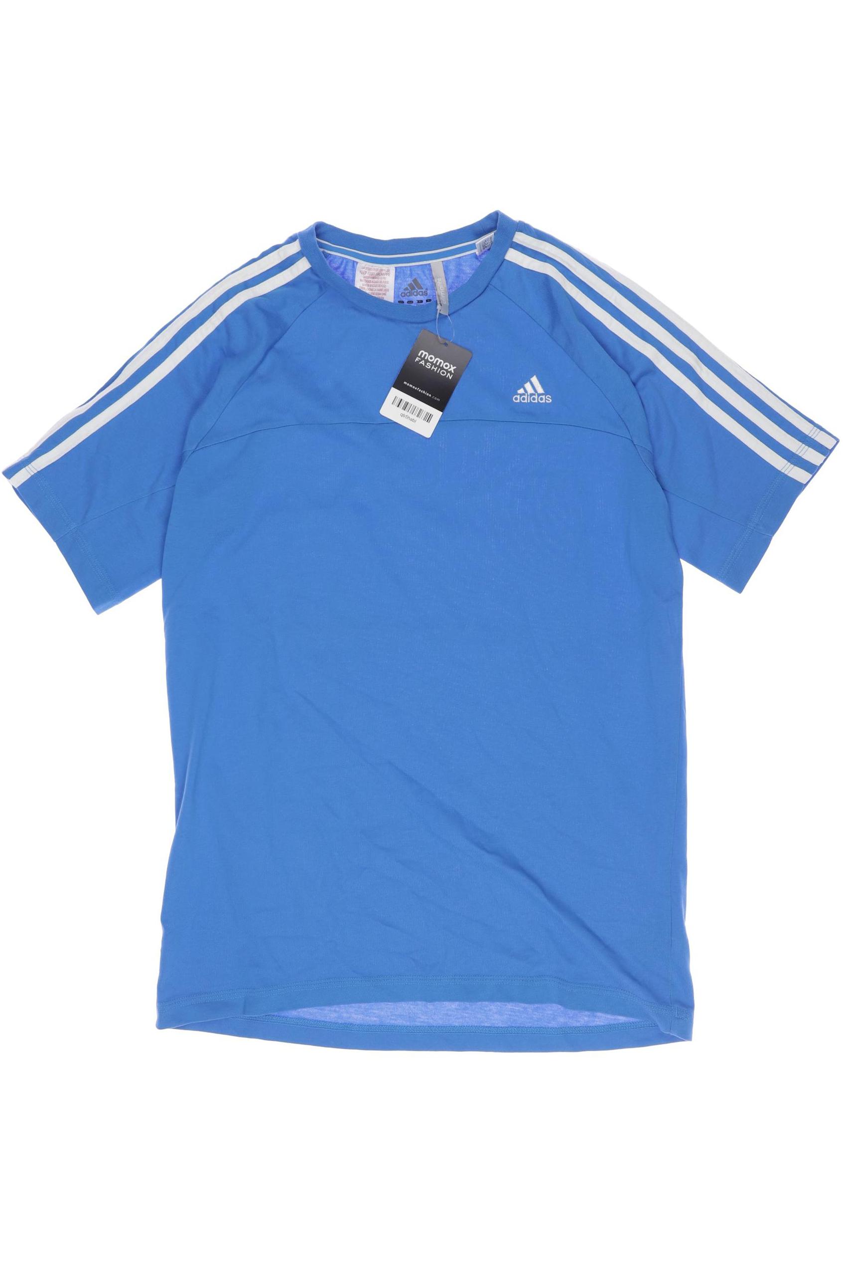 

adidas Herren T-Shirt, blau, Gr. 176