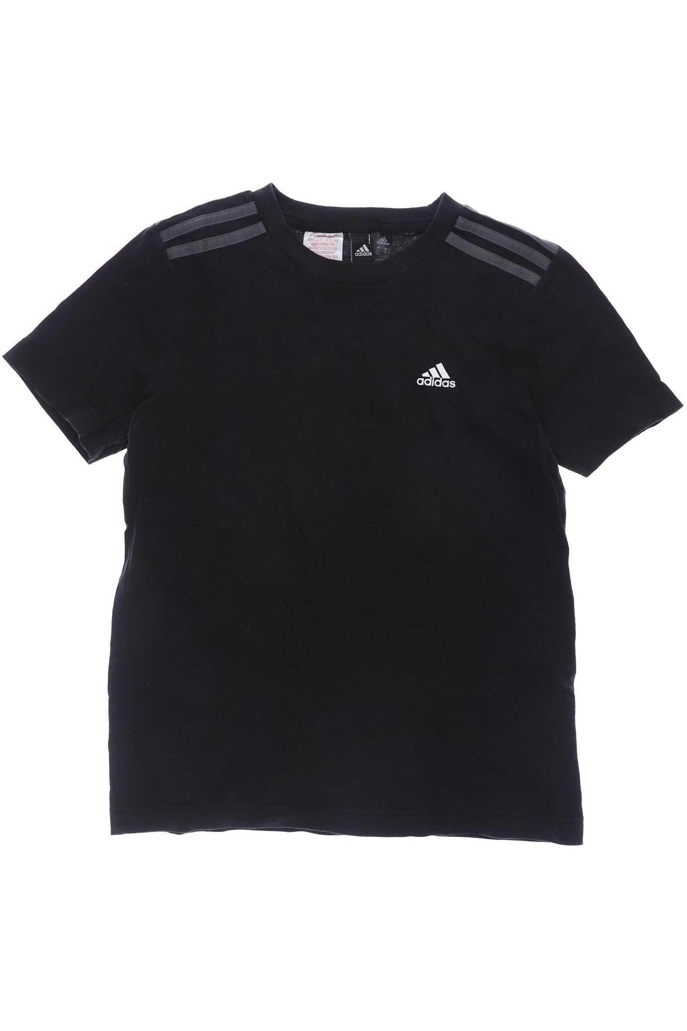 

adidas Jungen T-Shirt, schwarz, Gr. 152
