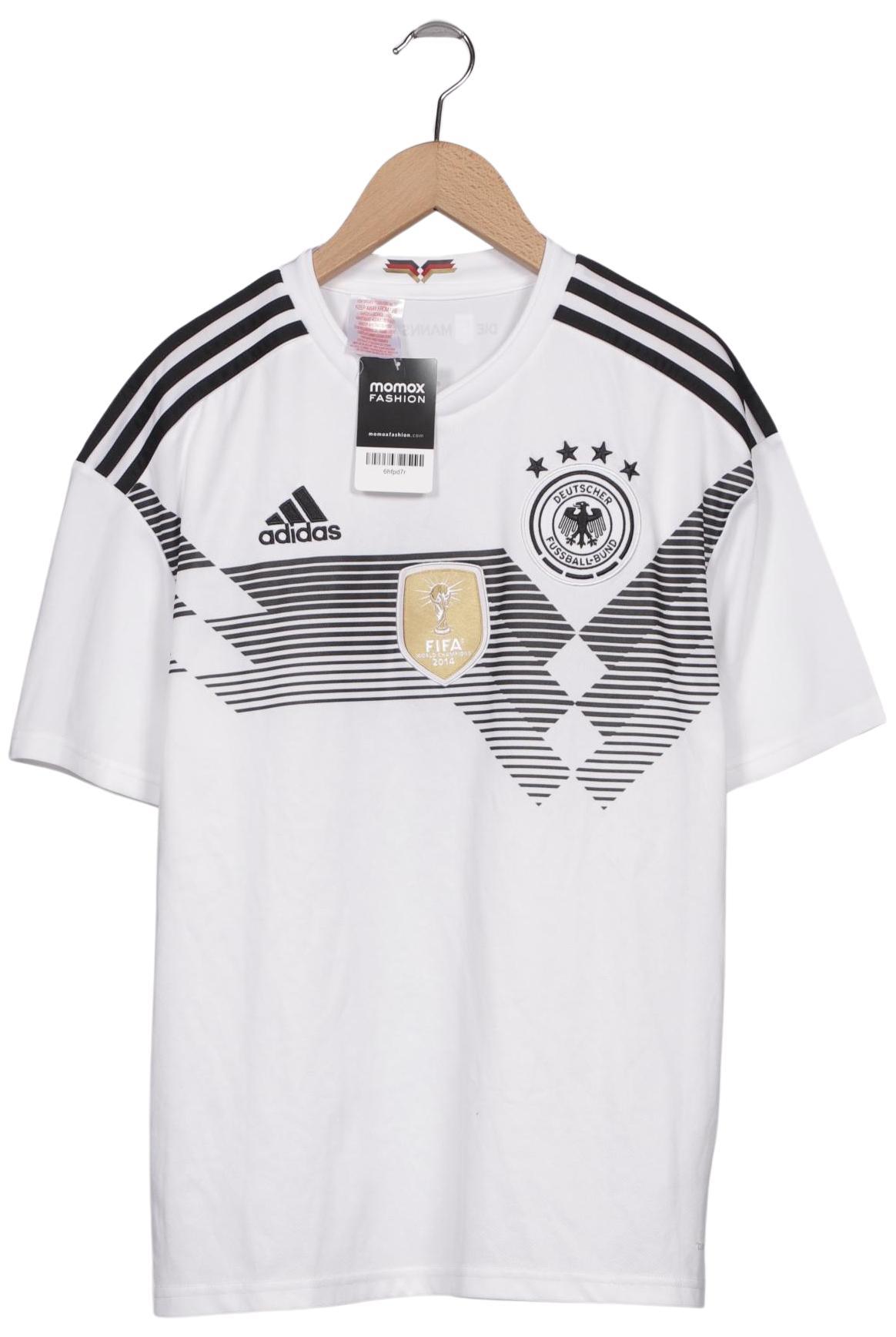

adidas Herren T-Shirt, weiß, Gr. 170