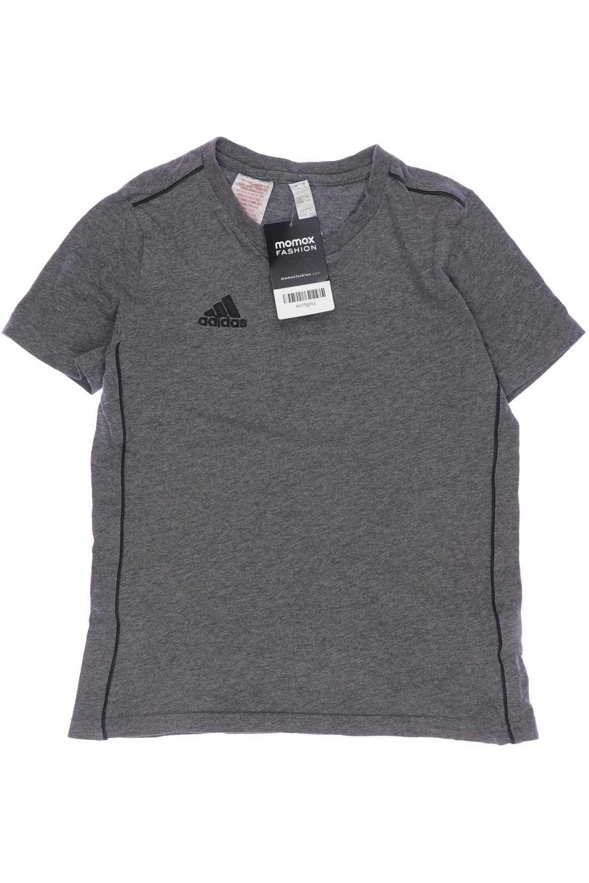 

adidas Herren T-Shirt, grau, Gr. 140