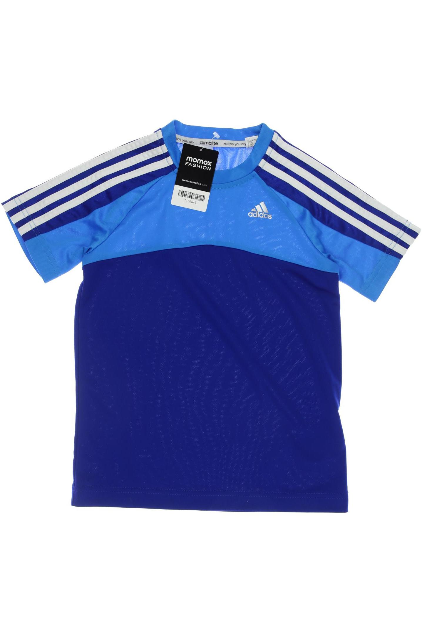

adidas Herren T-Shirt, blau, Gr. 140