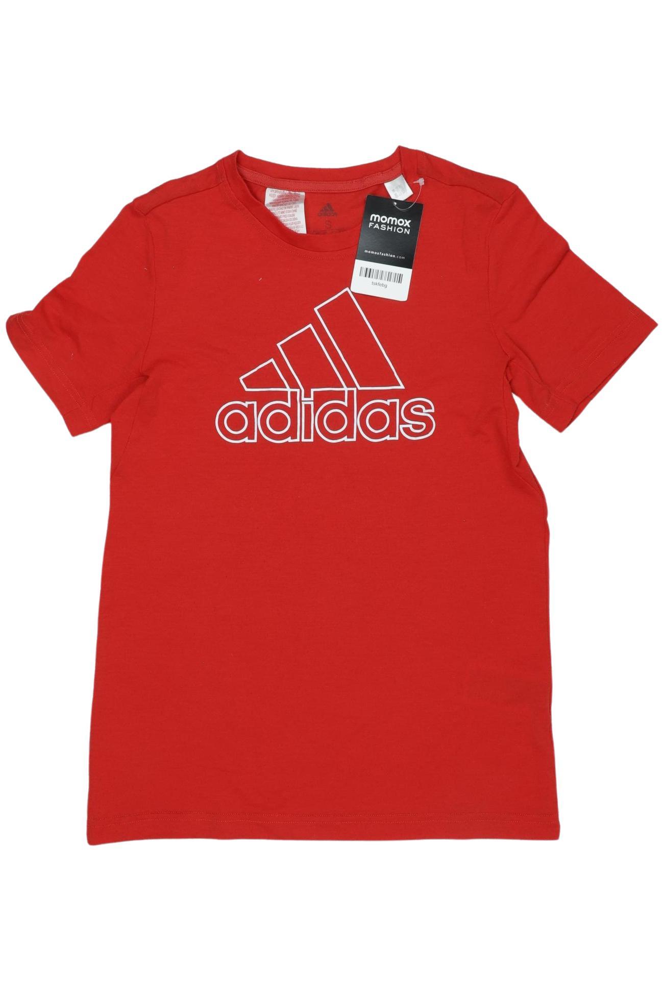 

adidas Herren T-Shirt, rot, Gr. 140