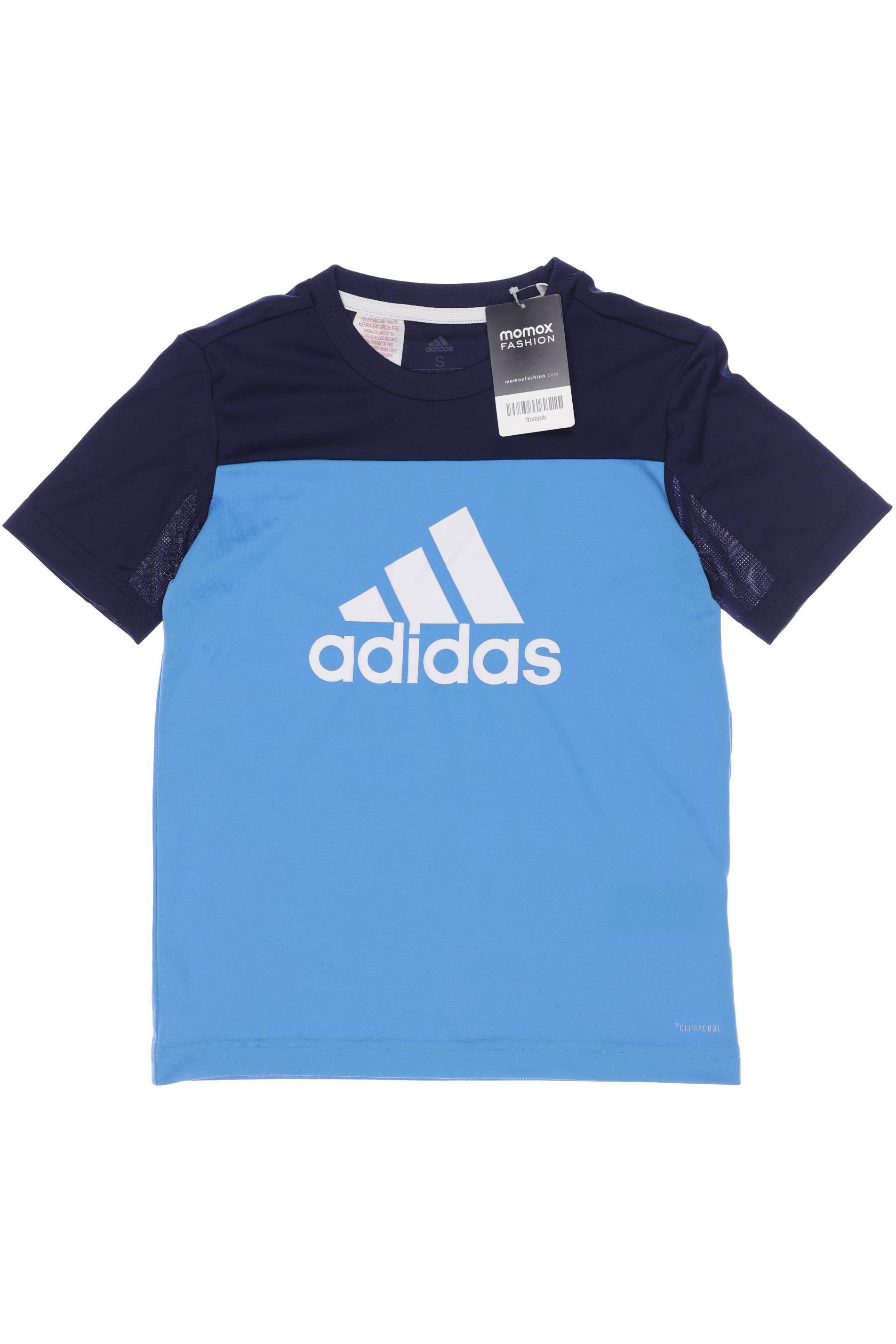 

adidas Herren T-Shirt, blau, Gr. 140