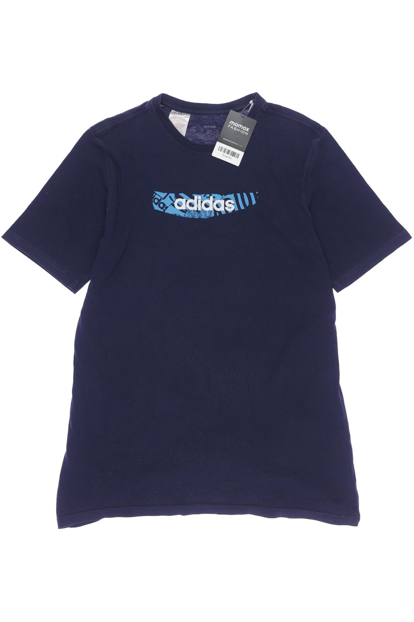 

adidas Herren T-Shirt, marineblau, Gr. 176