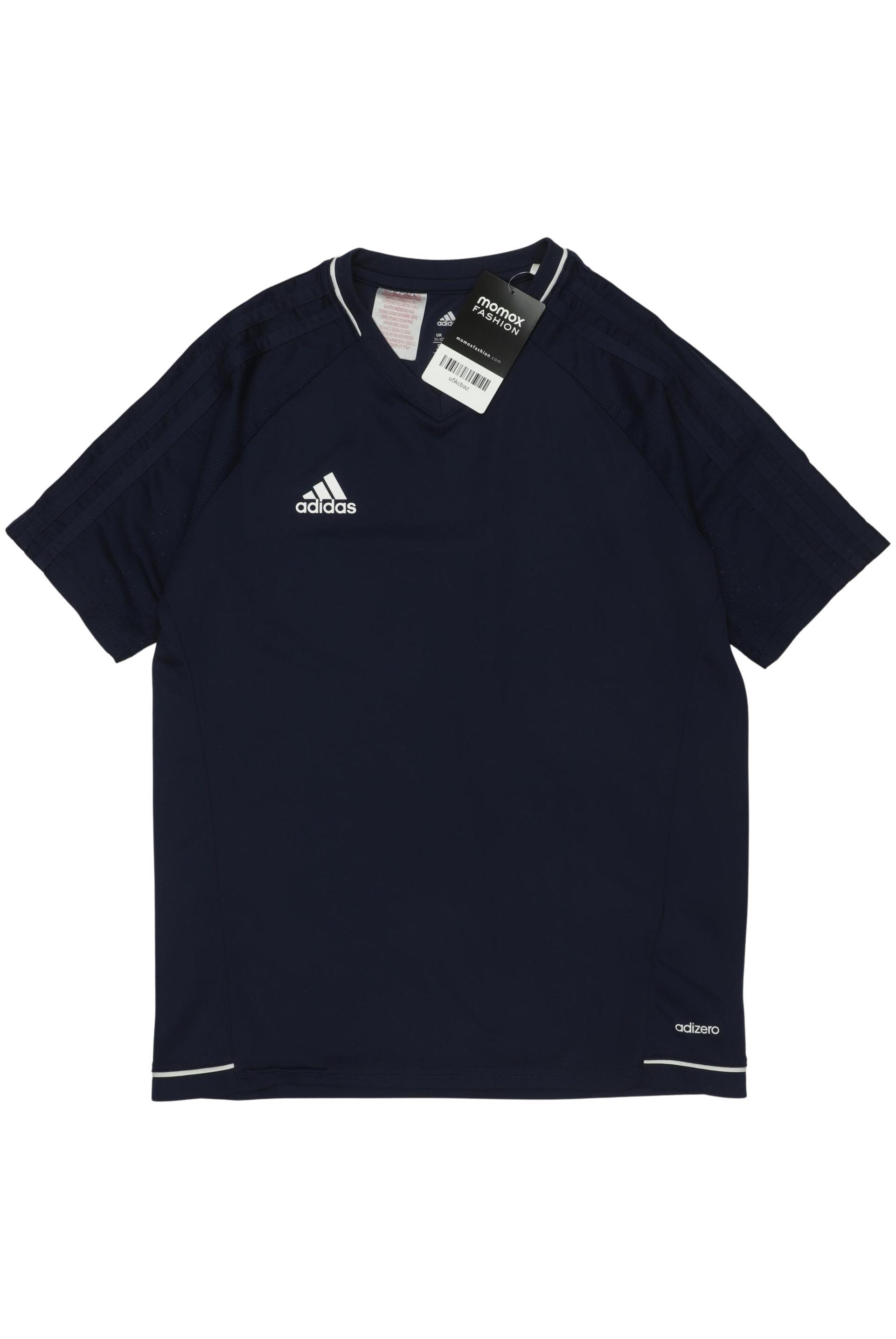 

adidas Herren T-Shirt, marineblau, Gr. 152