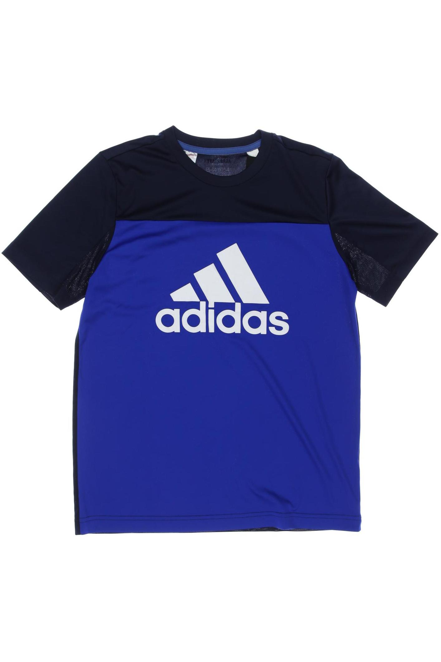 

adidas Herren T-Shirt, marineblau, Gr. 164