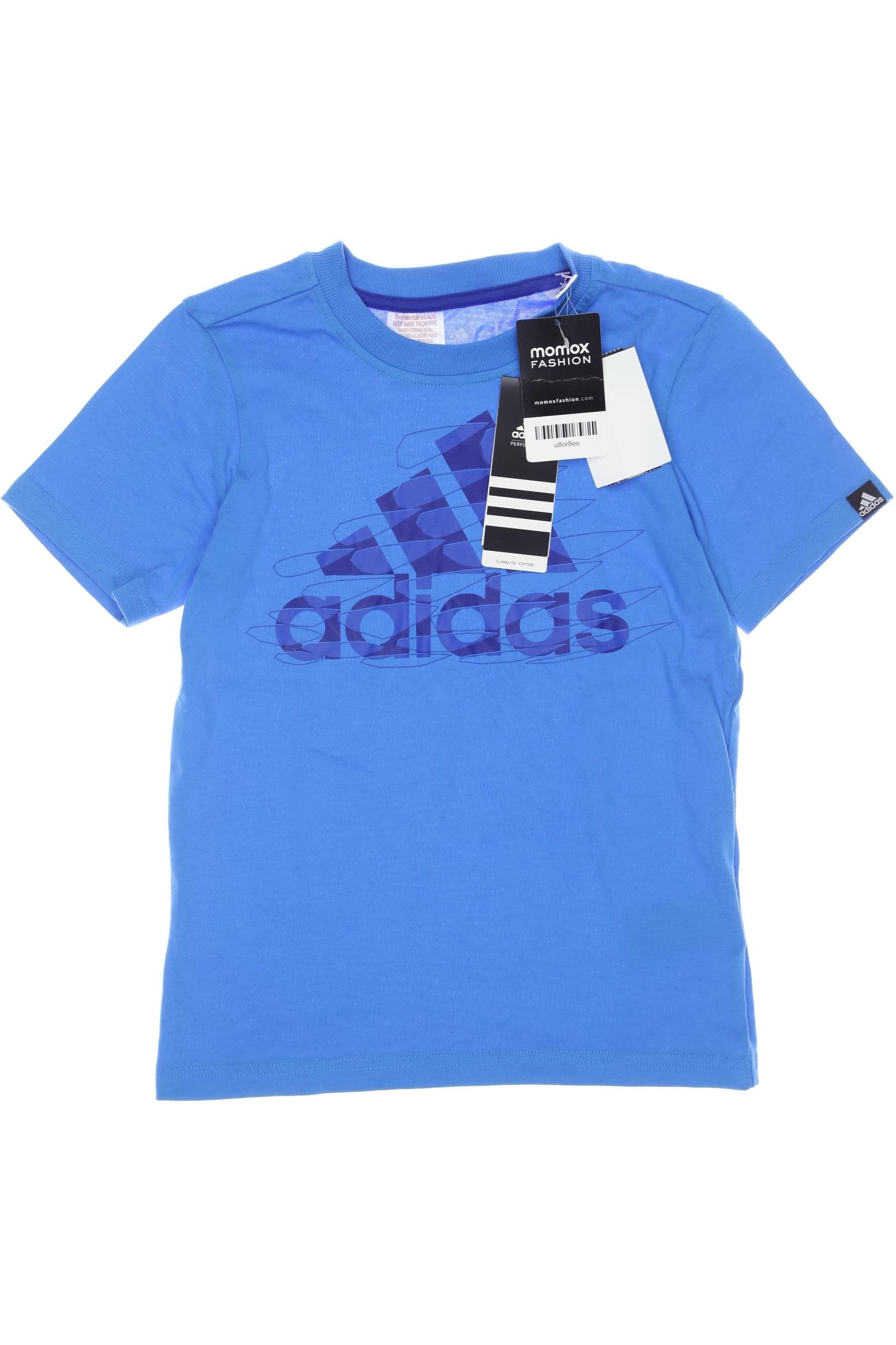 

adidas Herren T-Shirt, blau, Gr. 128