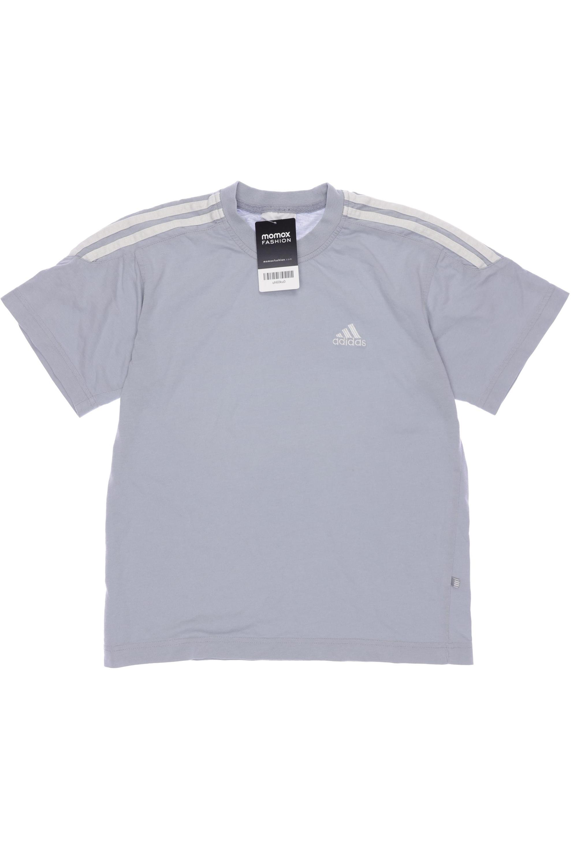

adidas Herren T-Shirt, grau, Gr. 152