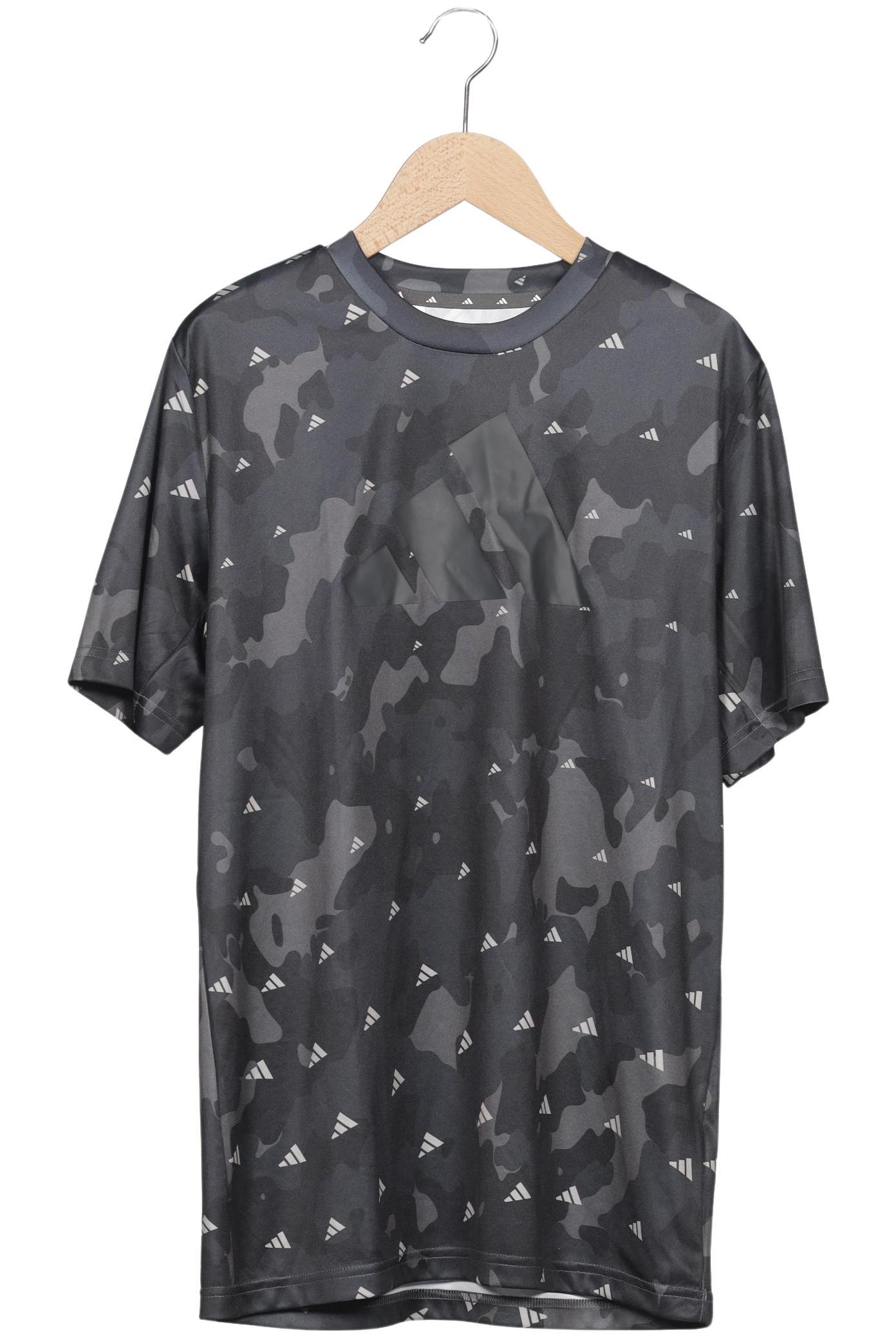 

adidas Jungen T-Shirt, grau, Gr. 176