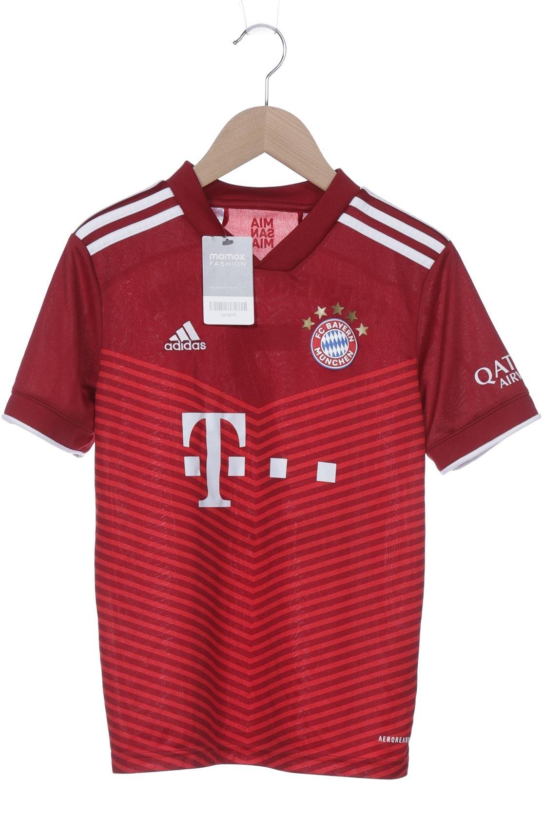 

adidas Herren T-Shirt, bordeaux, Gr. 152