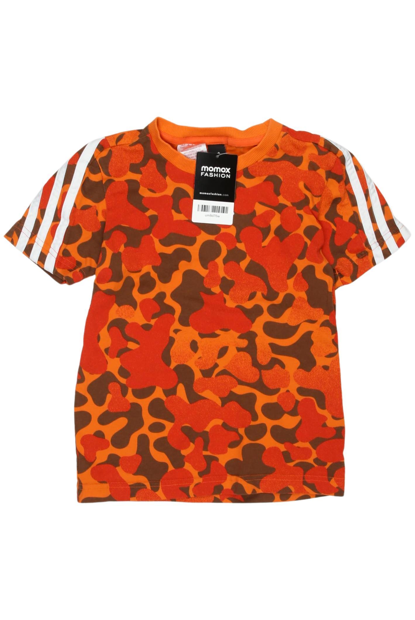 

adidas Herren T-Shirt, orange, Gr. 128