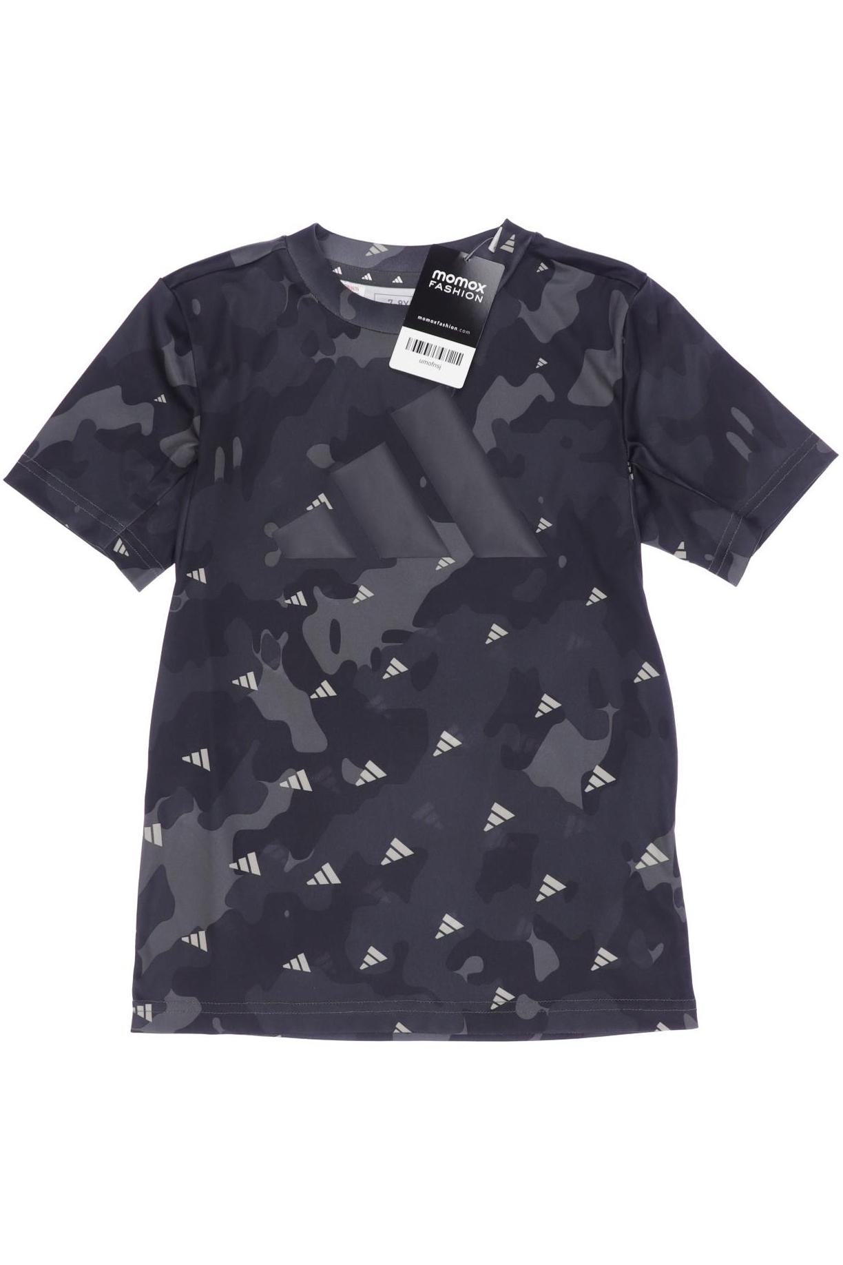 

adidas Herren T-Shirt, grau, Gr. 128