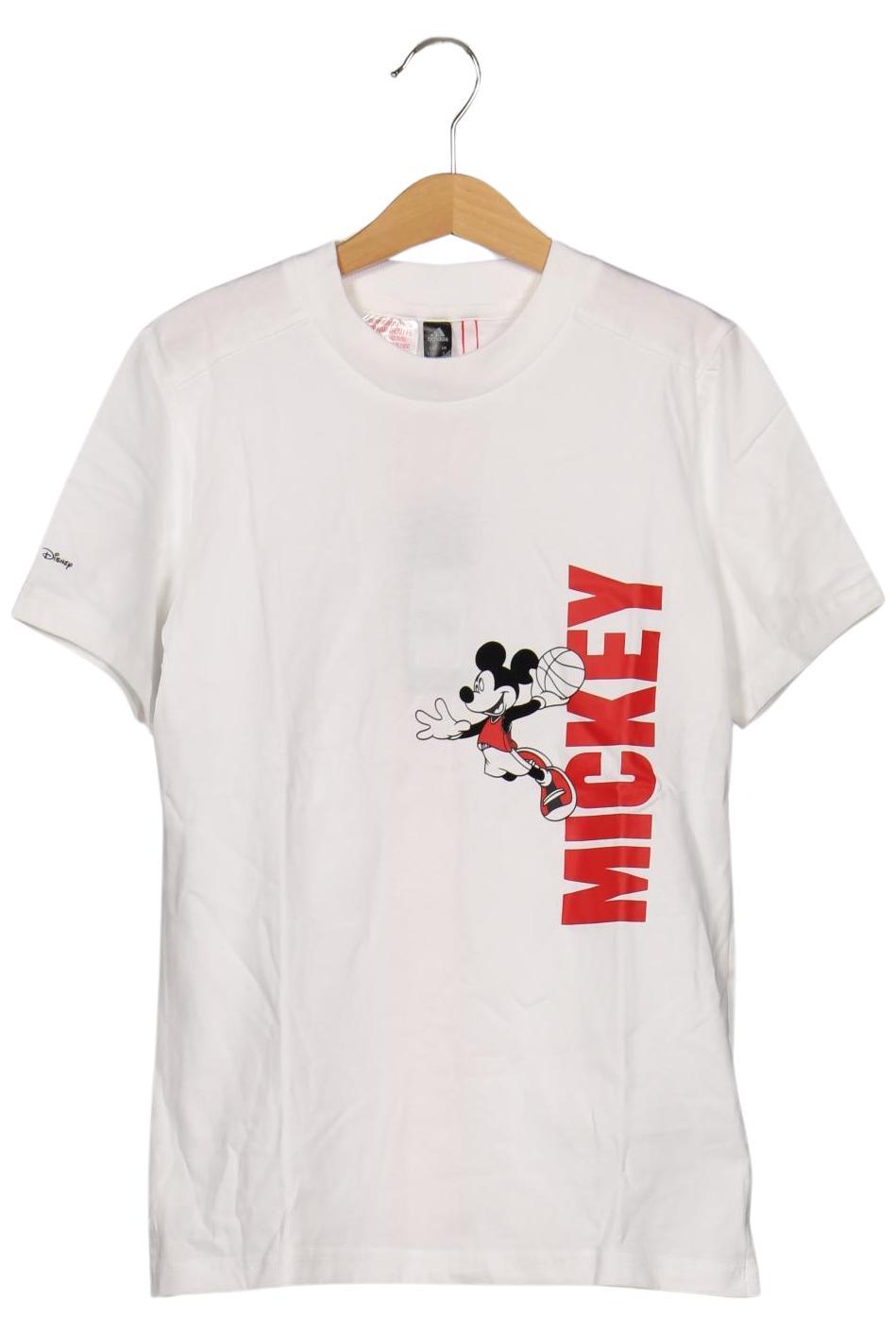 

adidas Herren T-Shirt, weiß, Gr. 140