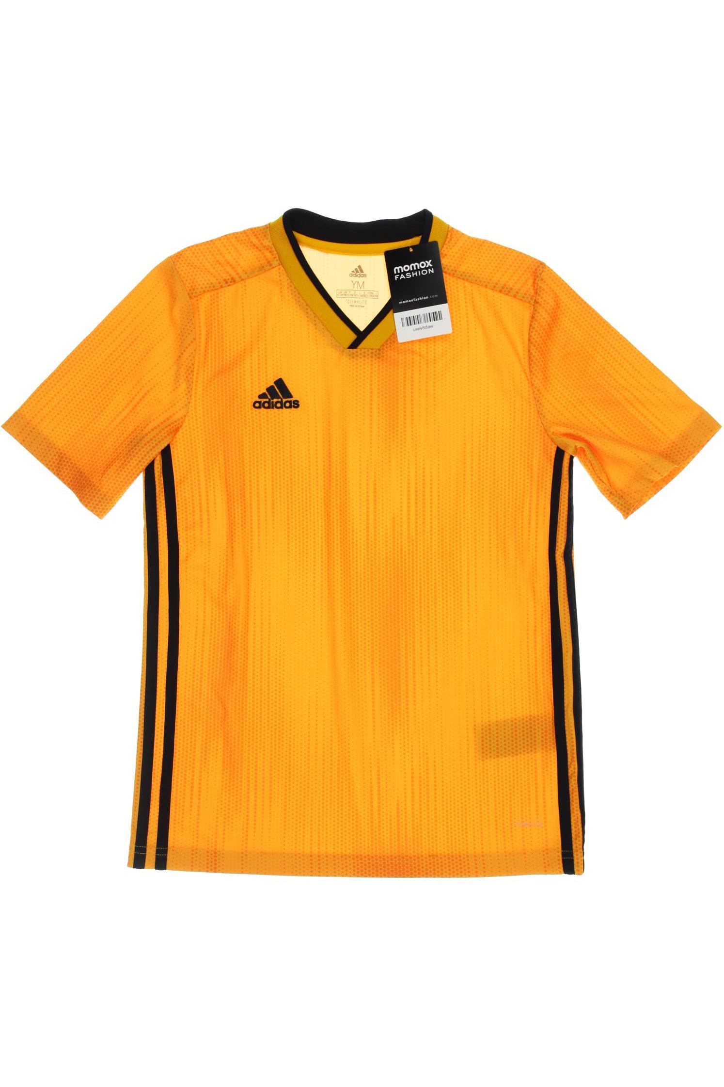 

adidas Herren T-Shirt, orange, Gr. 152