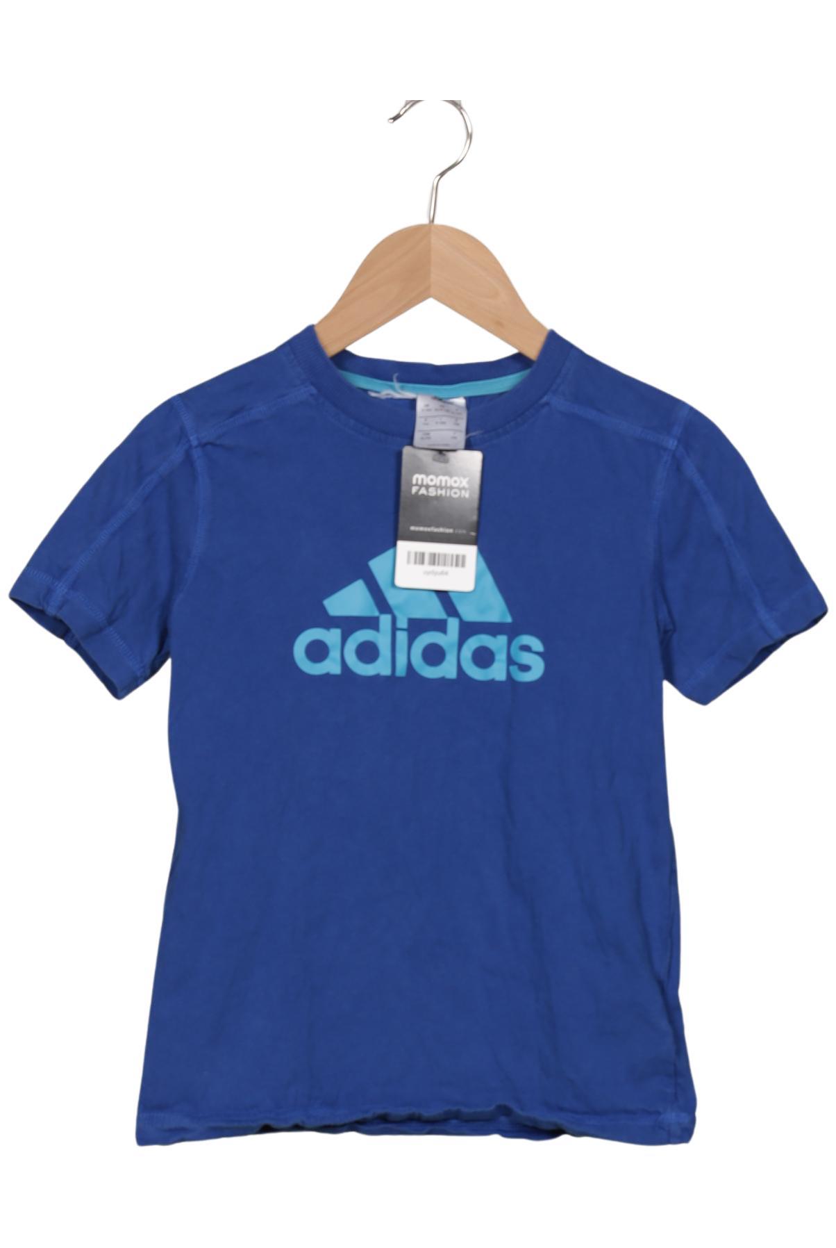 

adidas Herren T-Shirt, blau, Gr. 140