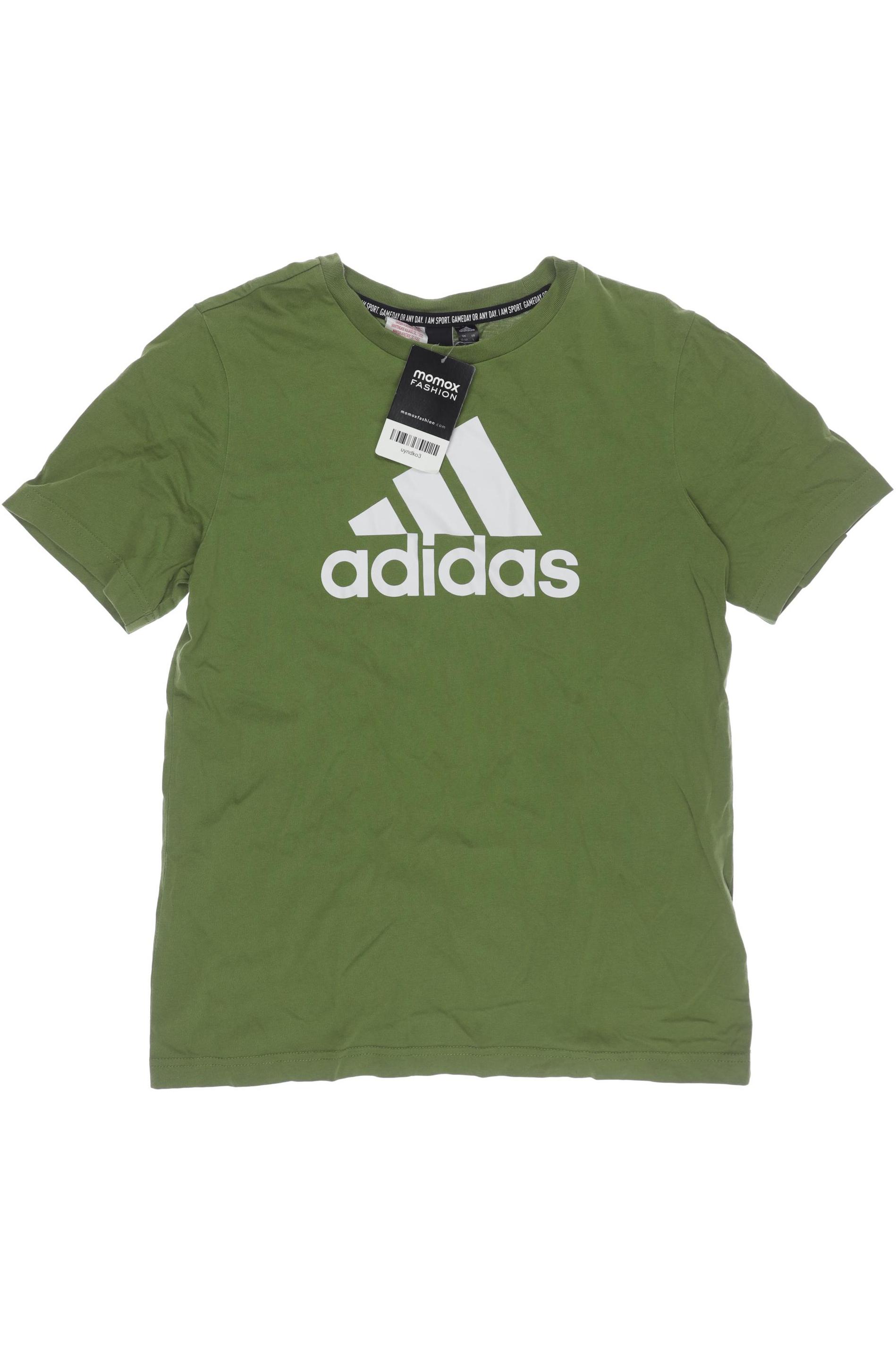 

adidas Herren T-Shirt, grün, Gr. 164