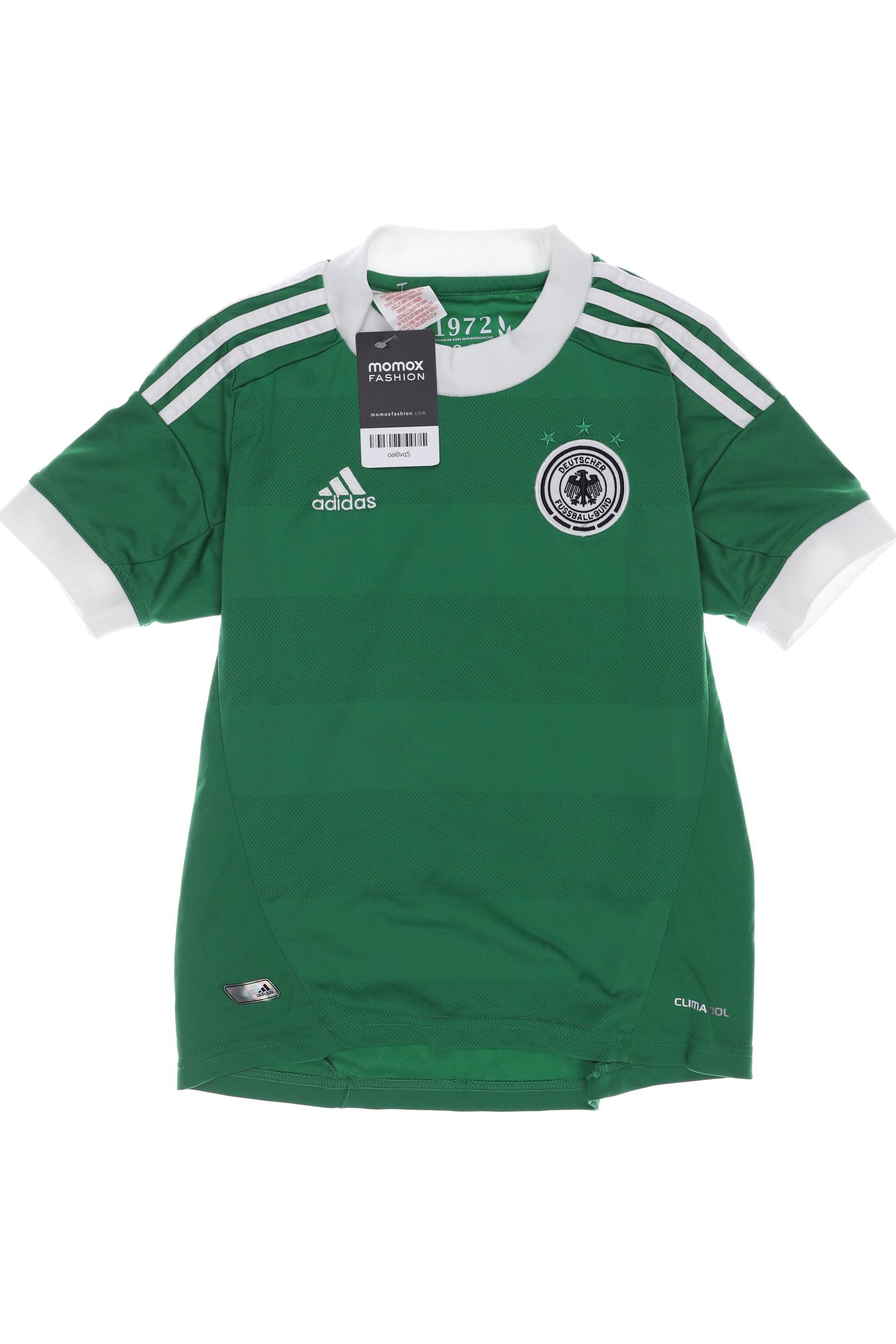 

adidas Herren T-Shirt, grün, Gr. 140