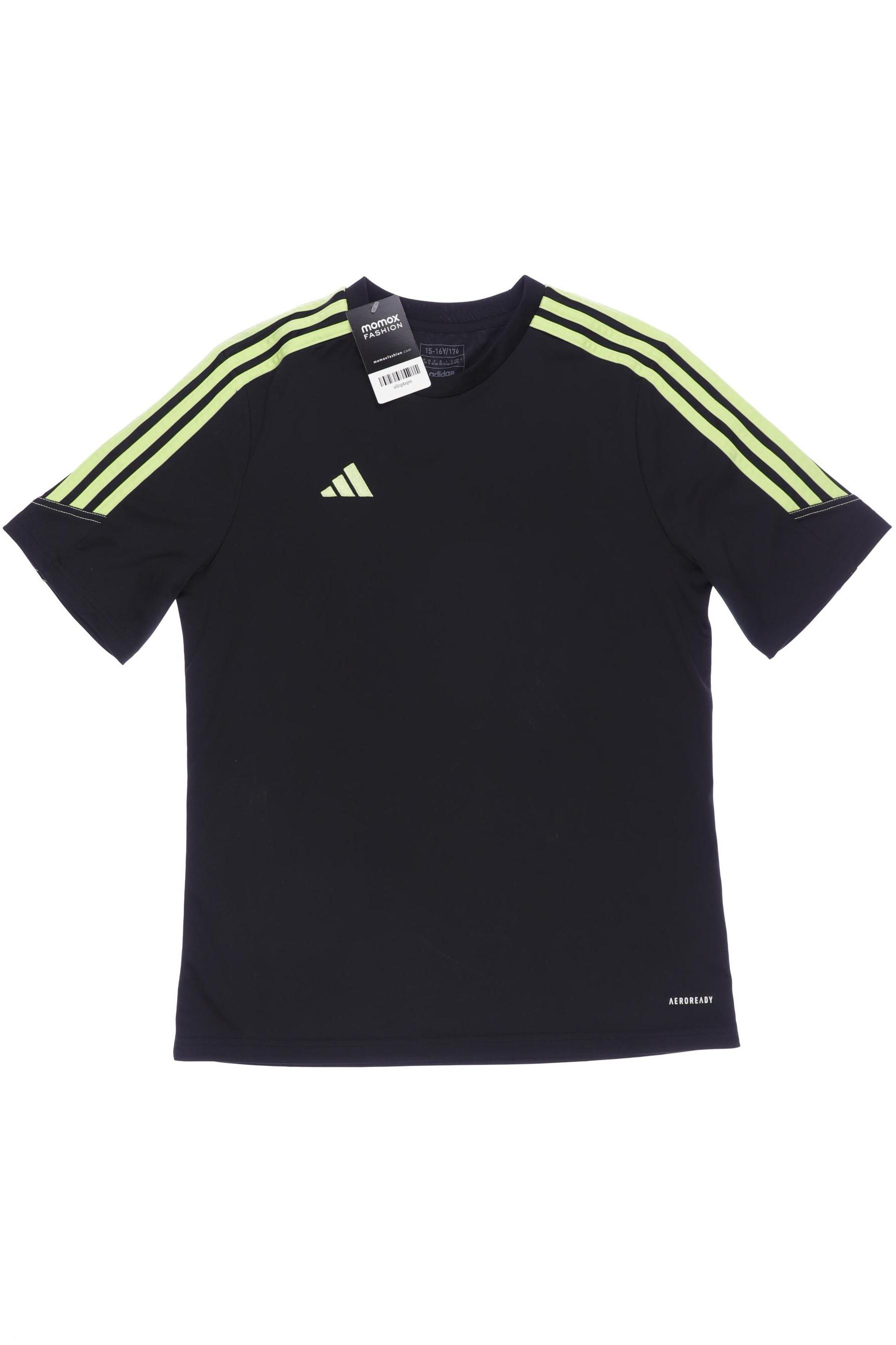 

adidas Herren T-Shirt, schwarz, Gr. 176