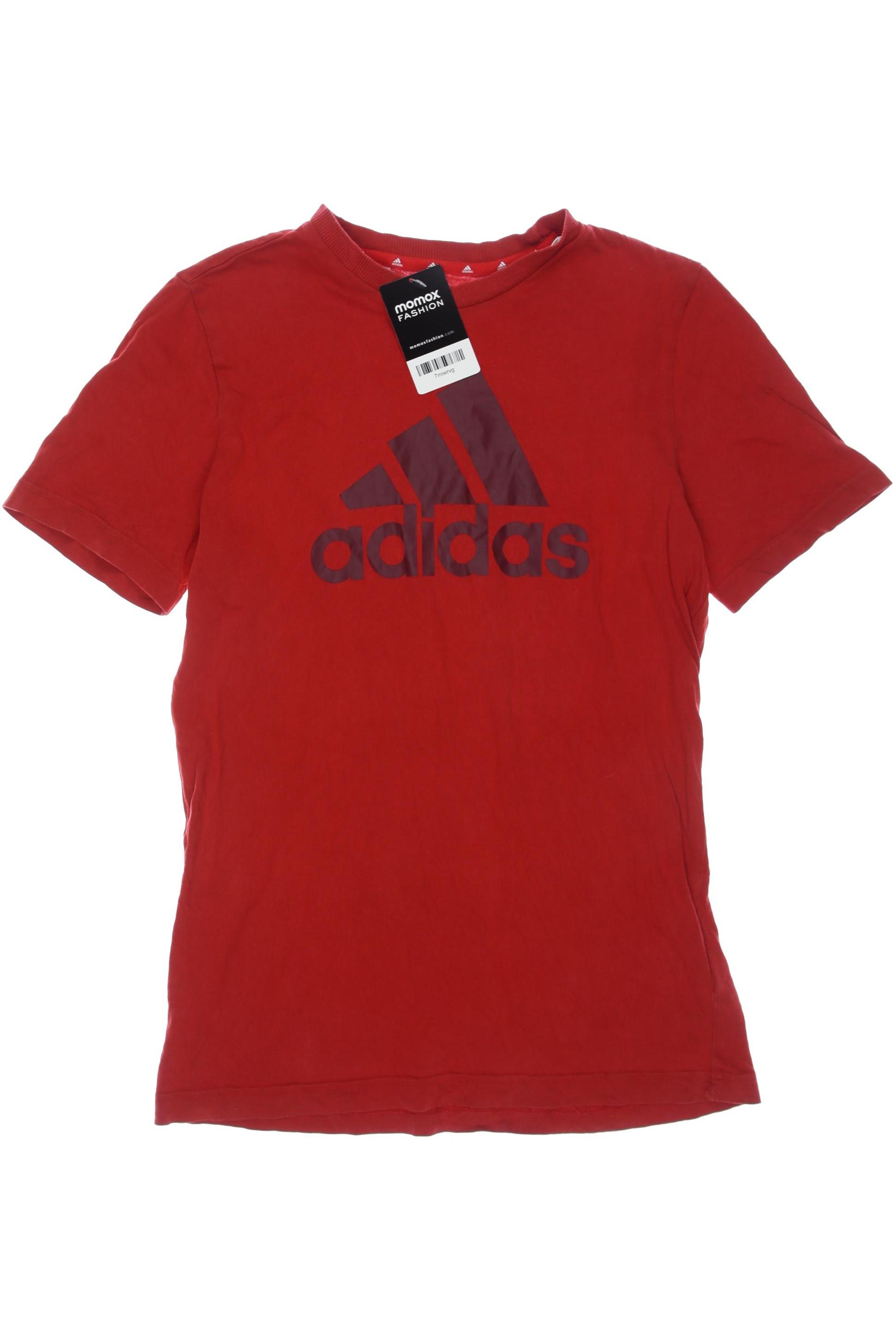 

adidas Herren T-Shirt, rot, Gr. 176