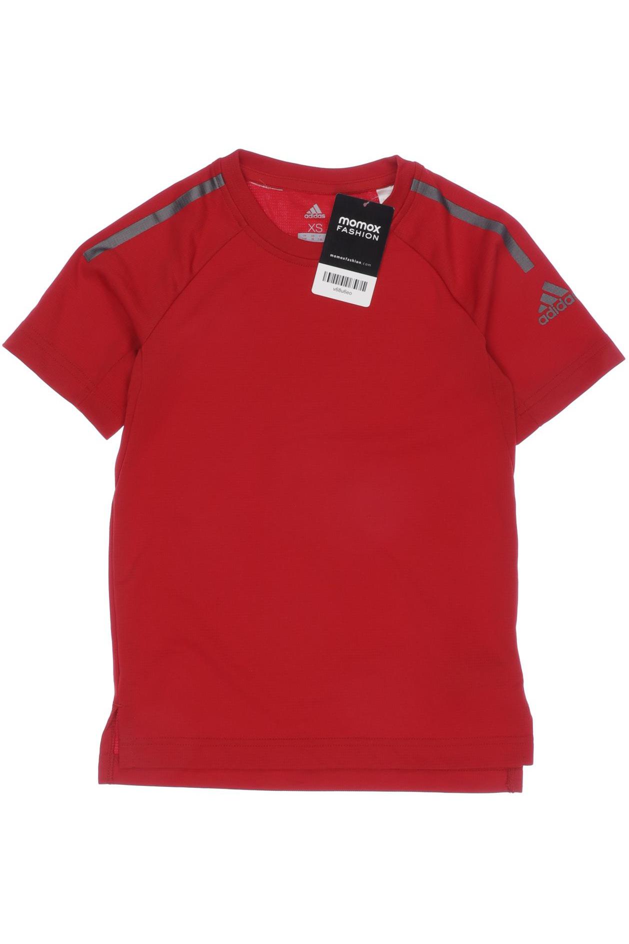 

adidas Herren T-Shirt, rot, Gr. 128