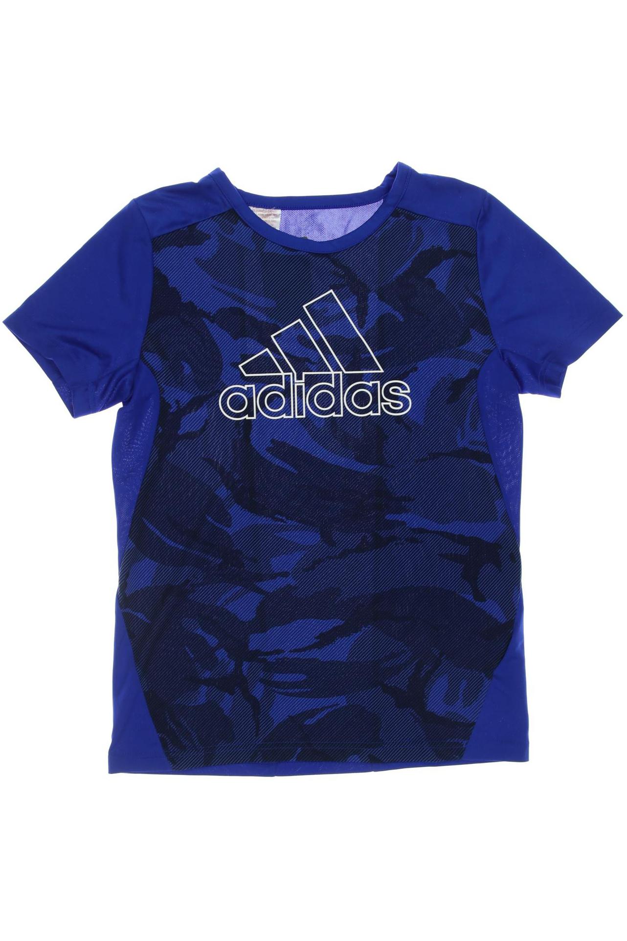 

adidas Herren T-Shirt, blau, Gr. 164