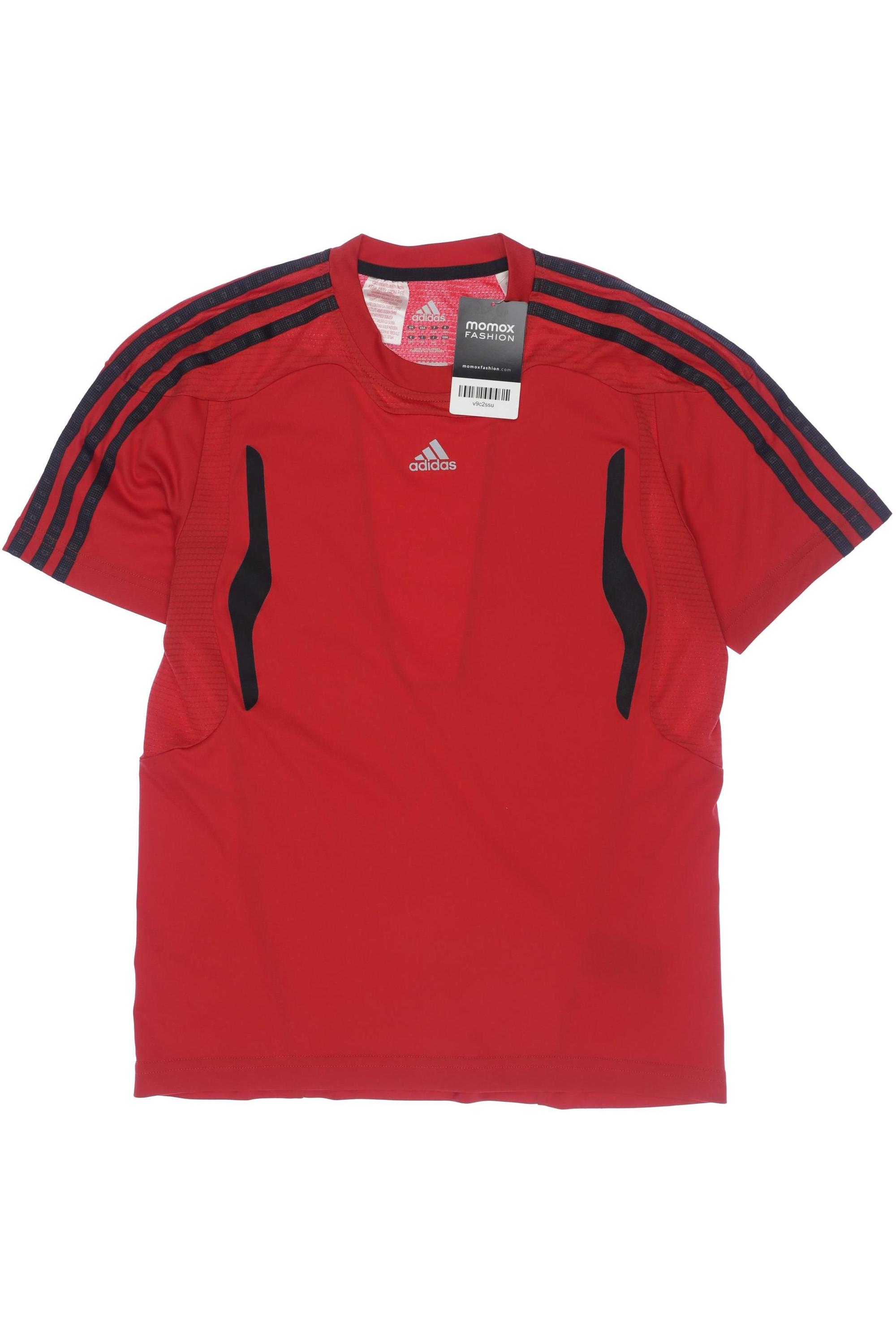 

adidas Herren T-Shirt, rot, Gr. 164