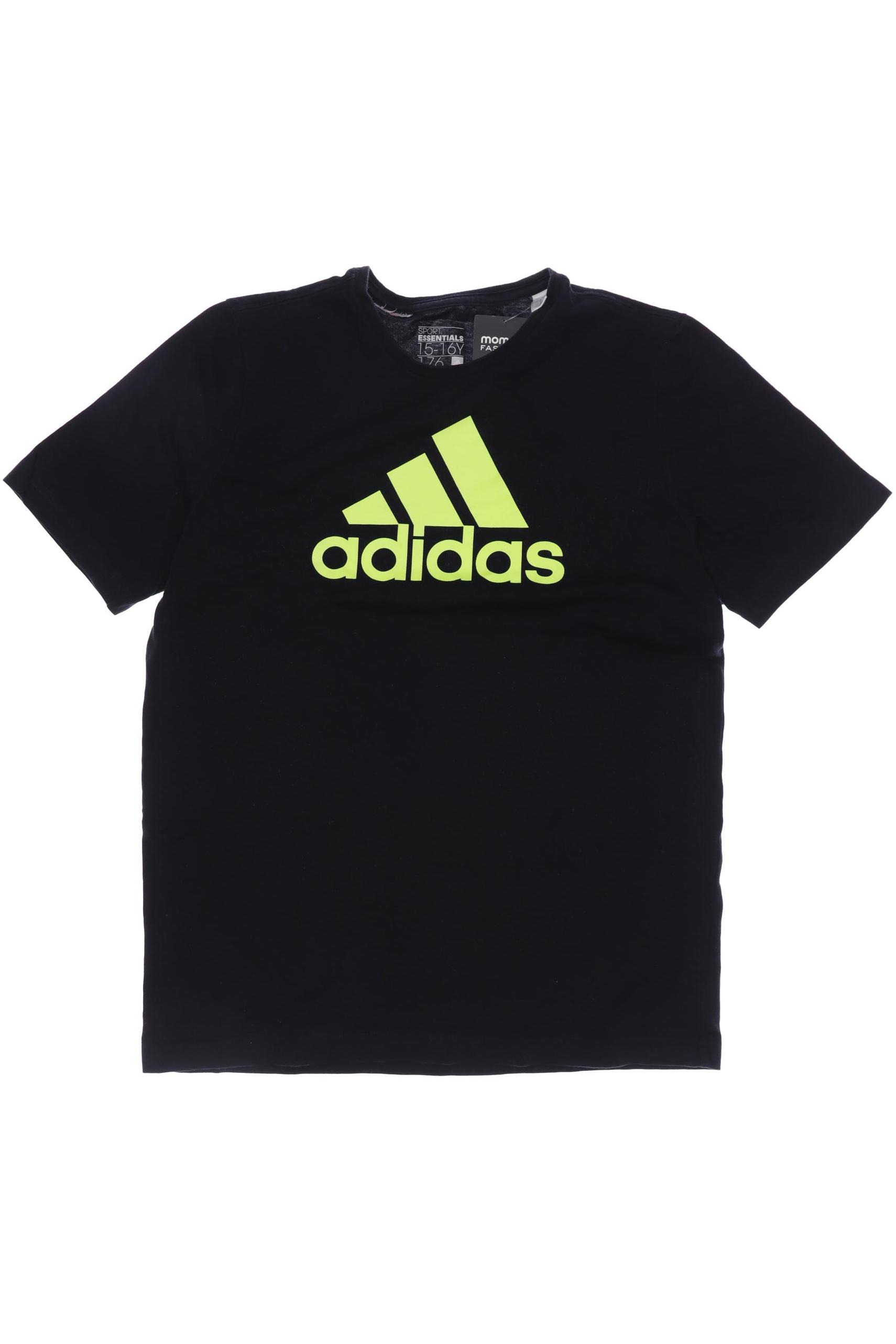 

adidas Herren T-Shirt, schwarz, Gr. 176